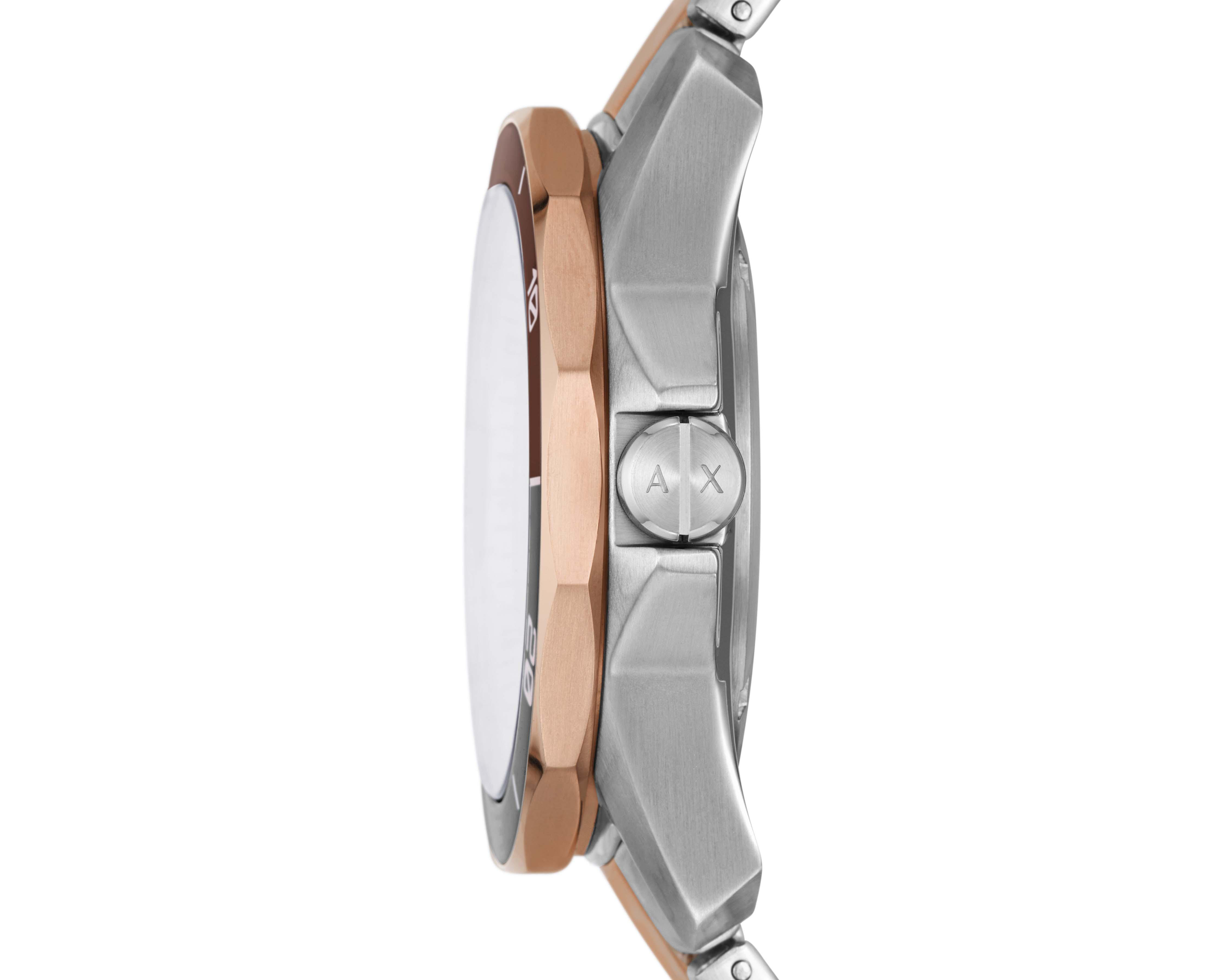 Foto 3 pulgar | Reloj Armani Exchange AX1962 Oro Rosa/Plateado