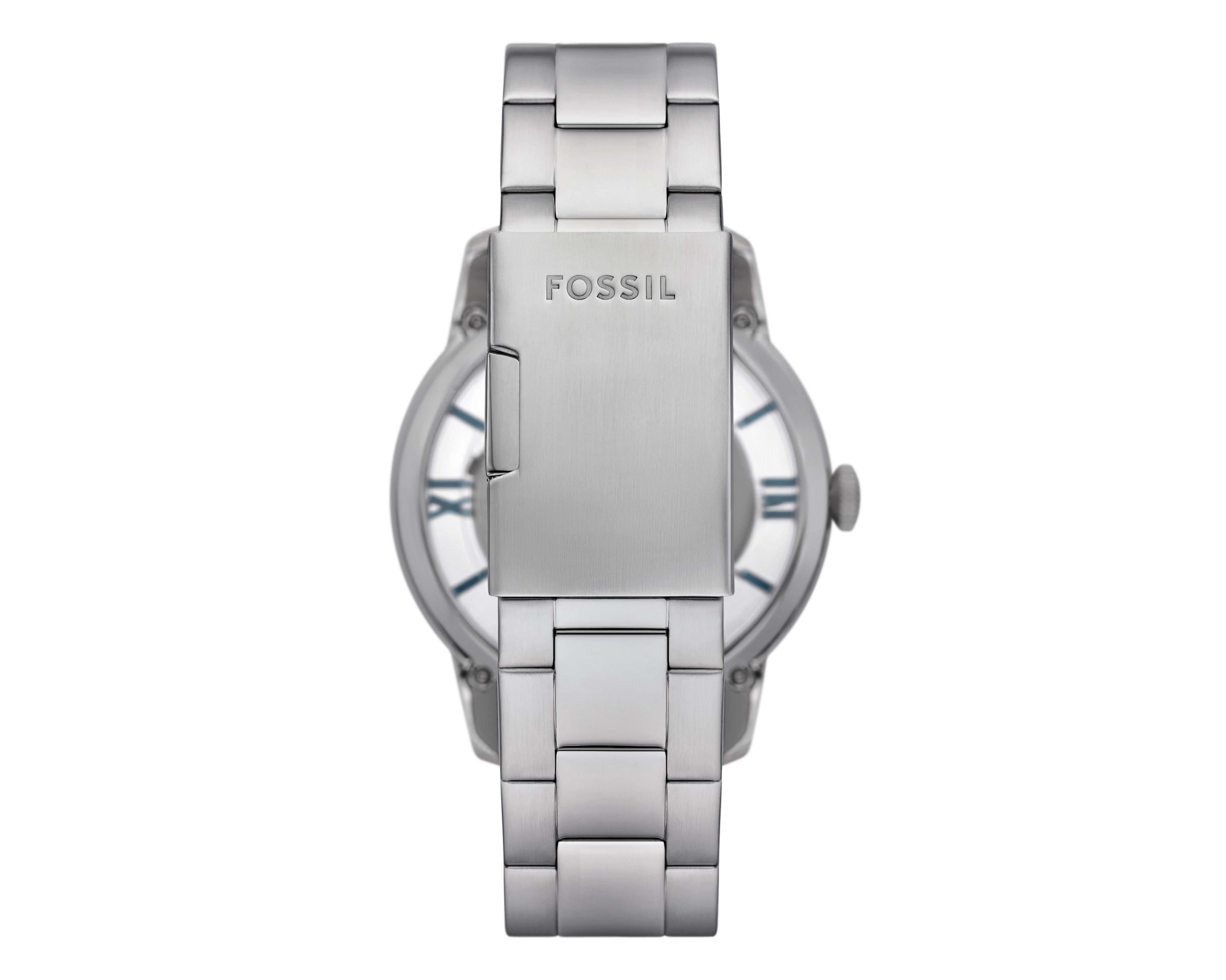 Foto 4 pulgar | Reloj Fossil ME3260 Plateado