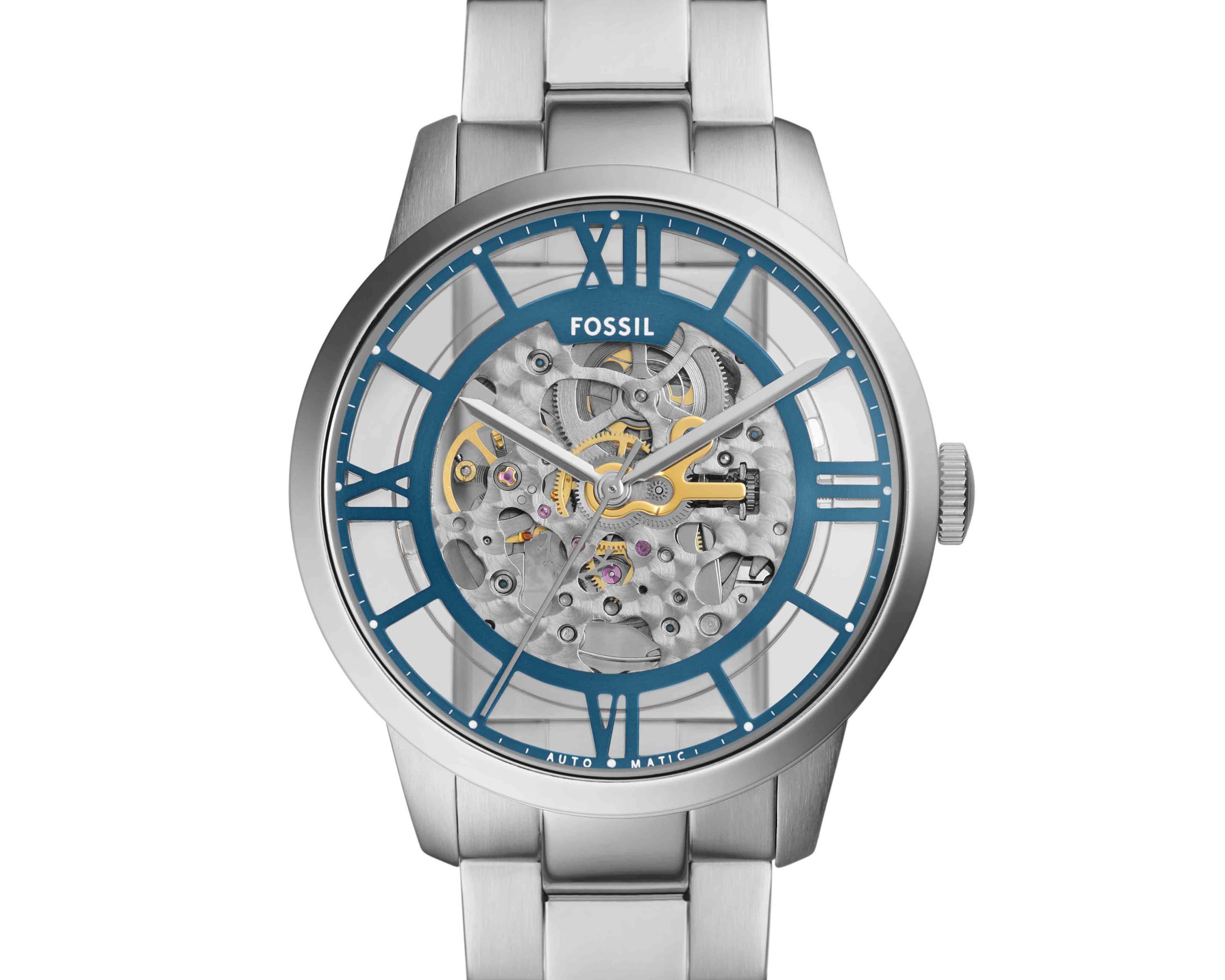 Foto 5 pulgar | Reloj Fossil ME3260 Plateado