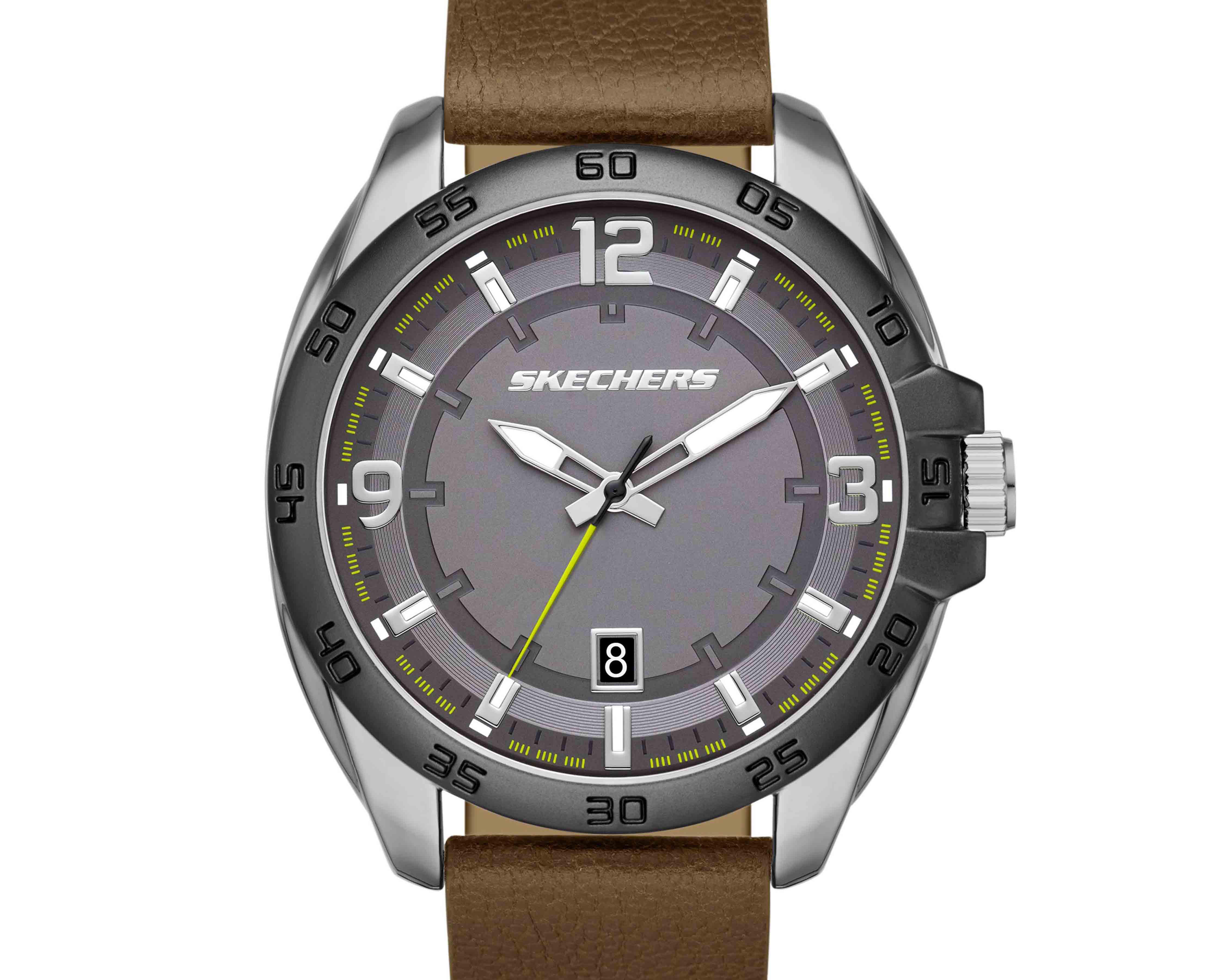 Foto 5 pulgar | Reloj Skechers SR5211 Café