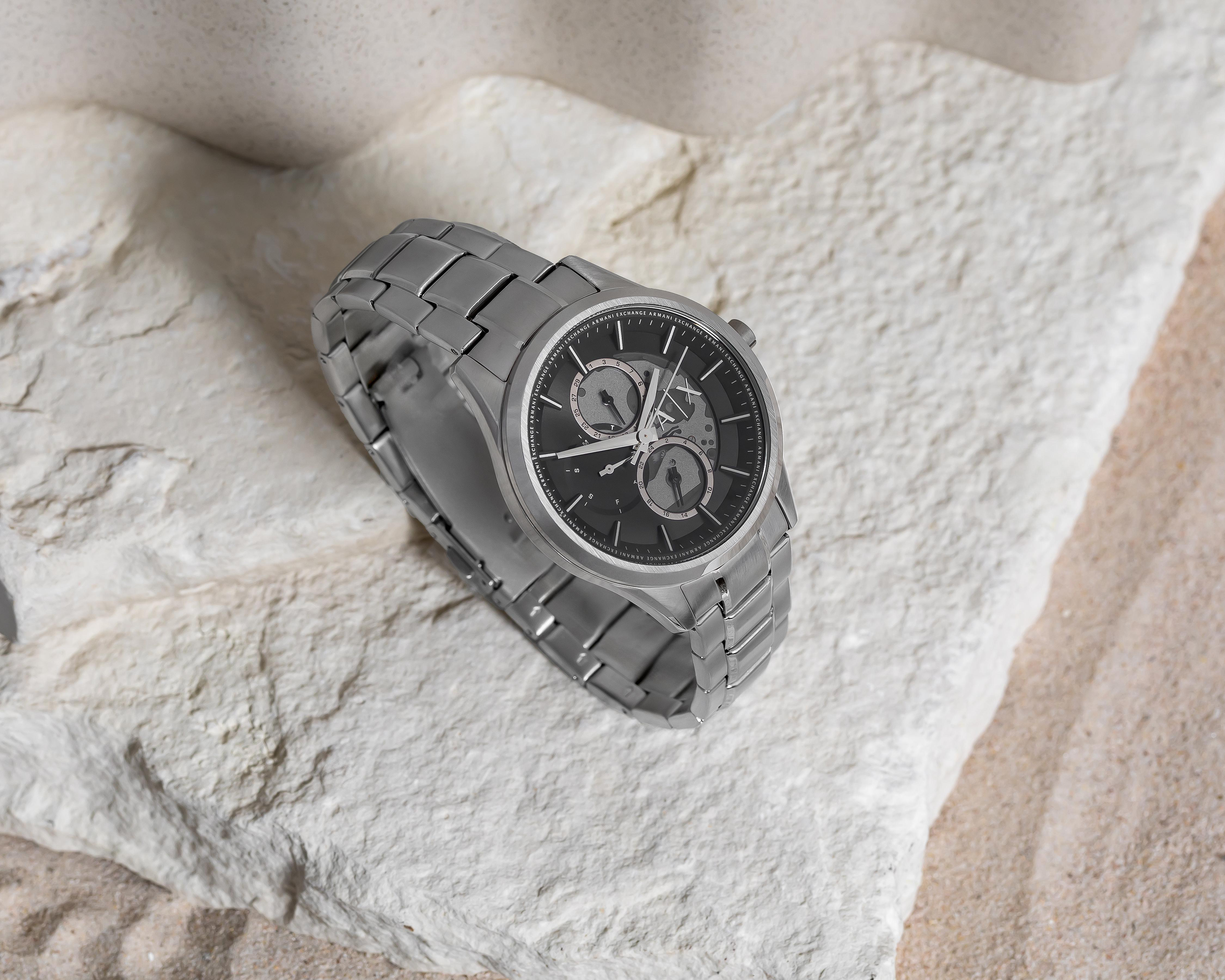 Foto 8 pulgar | Reloj para Hombre Armani Exchange AX1873 Plateado