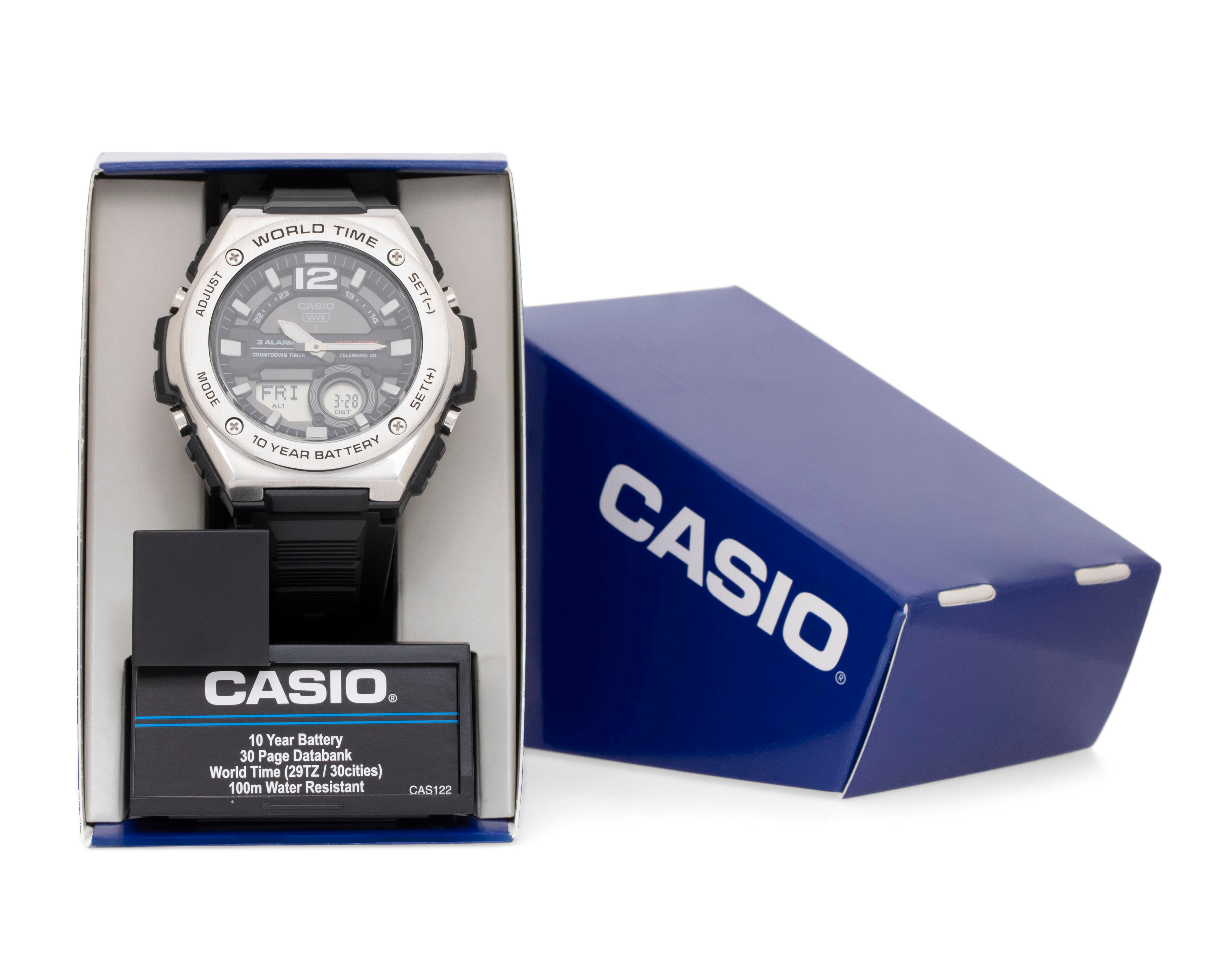 Foto 6 pulgar | Reloj para Hombre Casio MDV-106DD-1A1VCF Negro