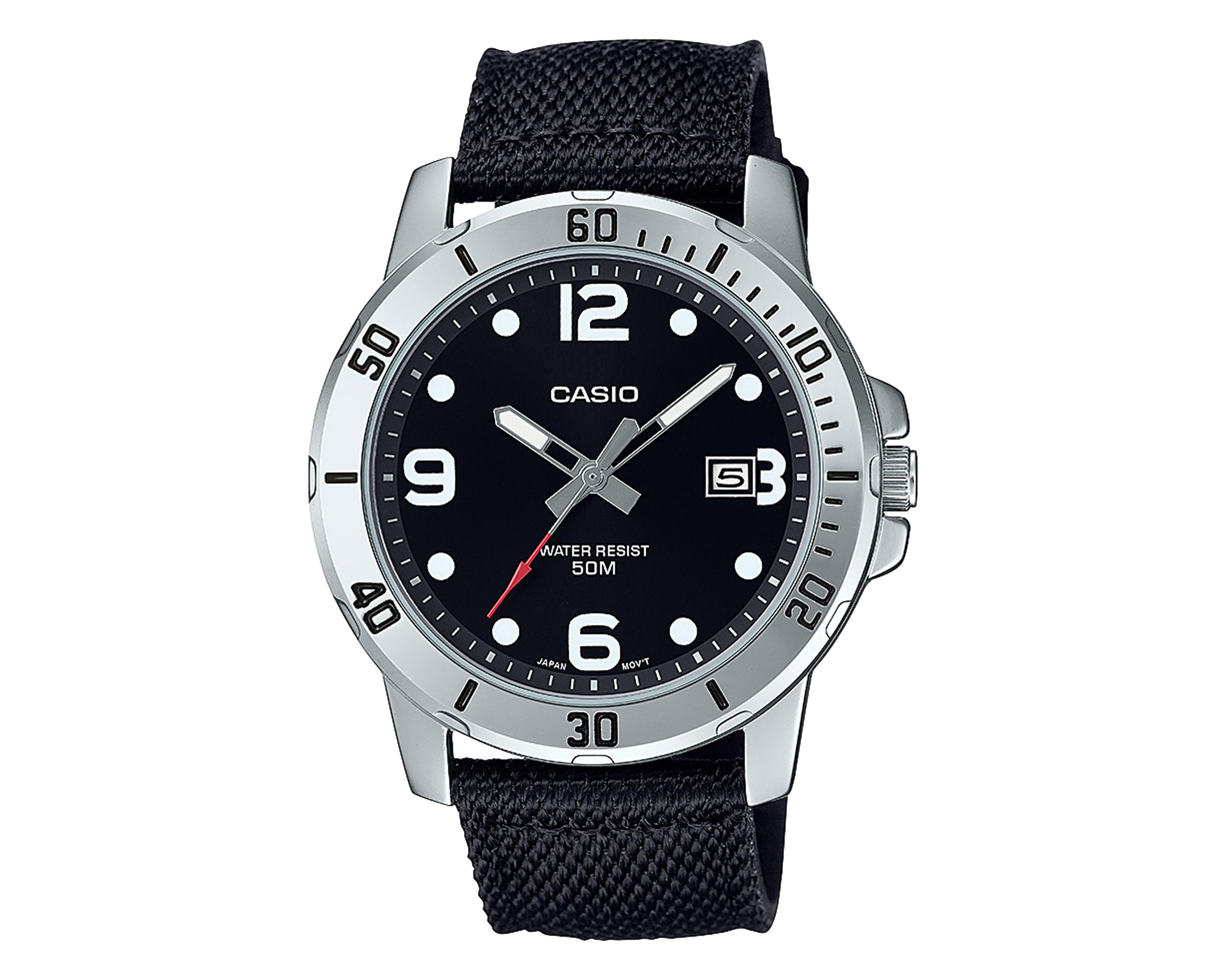 Reloj para Hombre Casio MTP-VD01C-1BVCF Negro