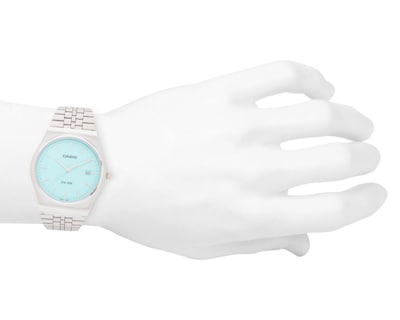 Foto 4 | Reloj para Hombre Casio MTP-B145D-2A1V Plateado
