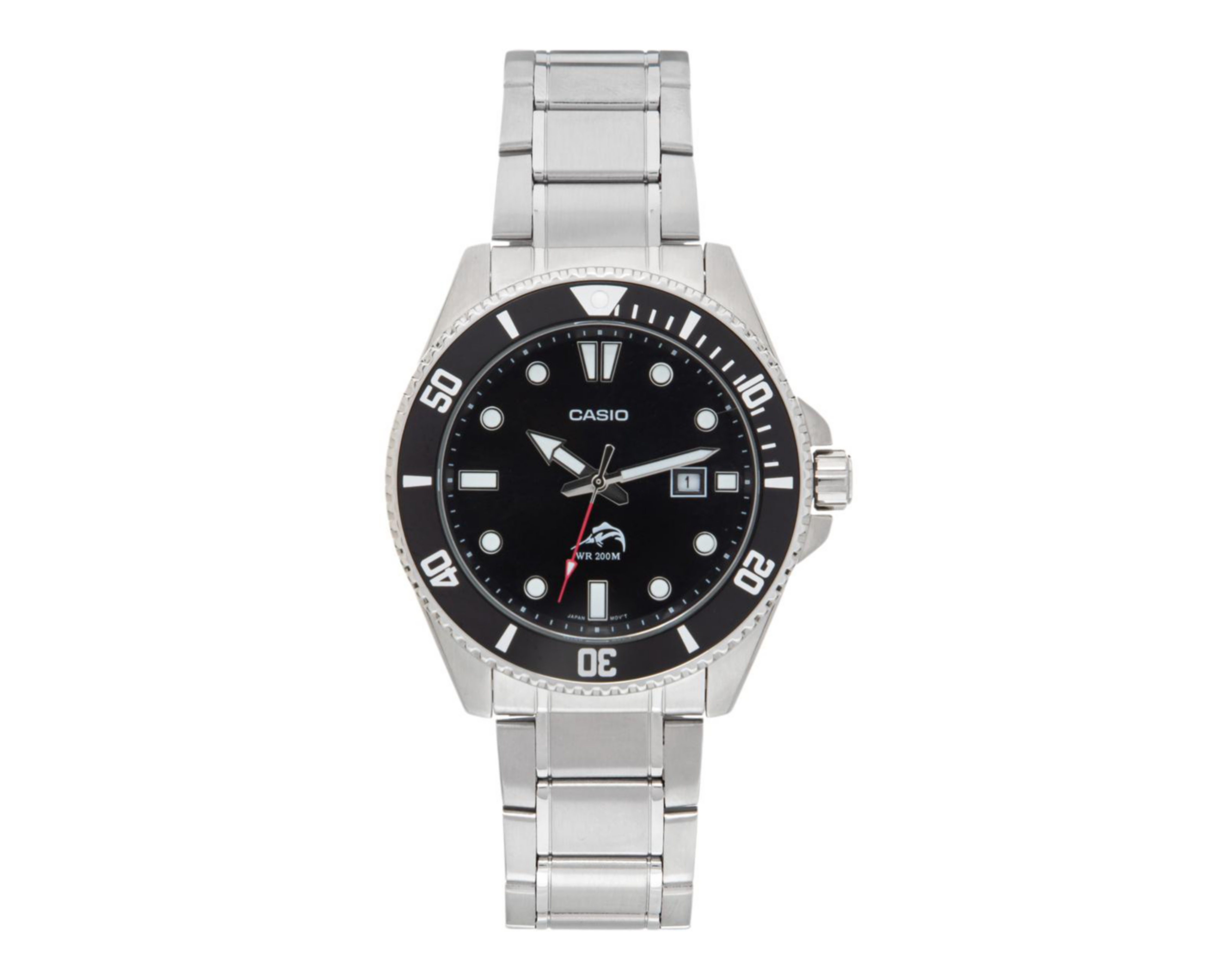 Reloj para Hombre Casio MDV-106DD-1A1VCF Plateado $2,289