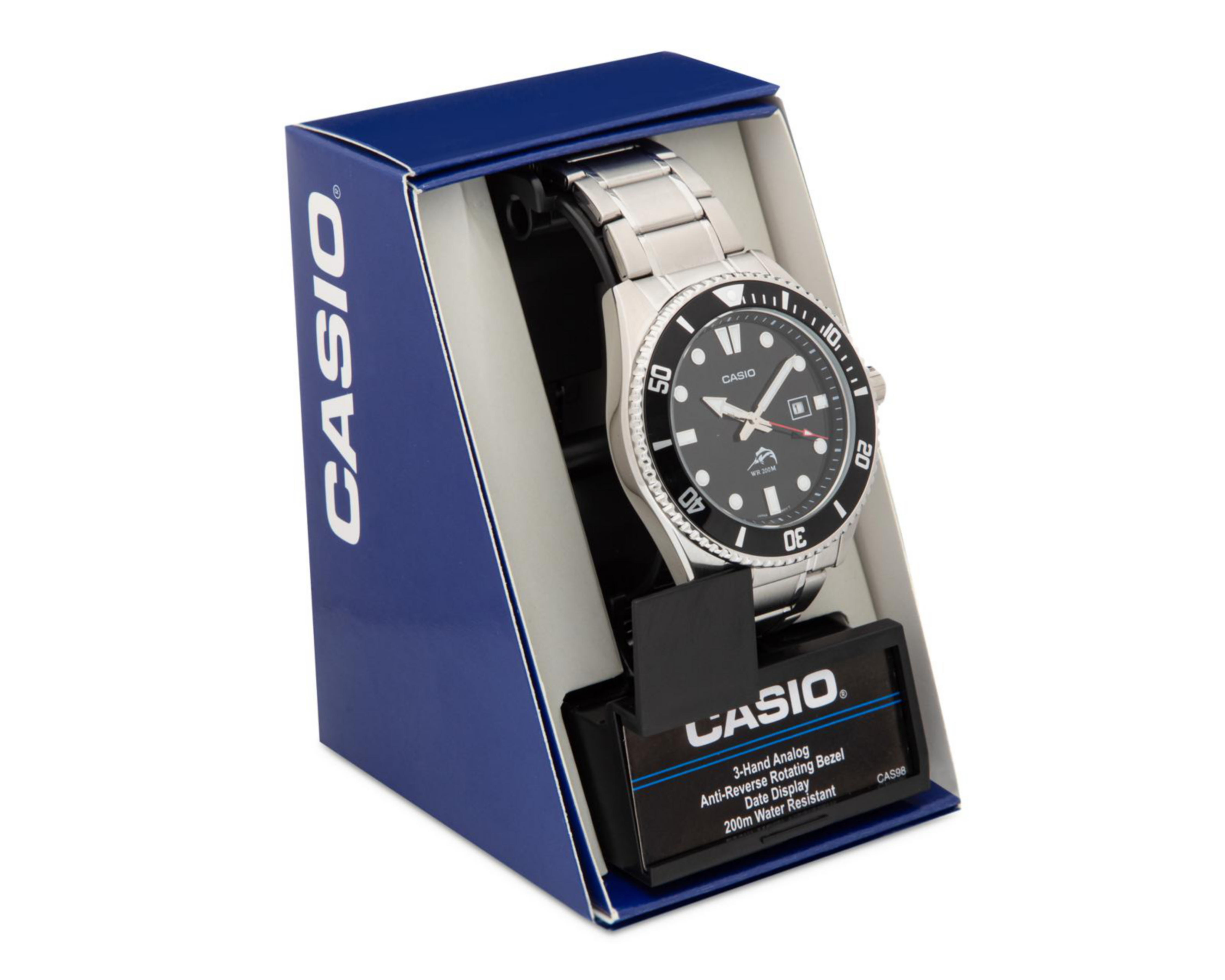 Foto 5 | Reloj Casio MDV-106DD-1A1VCF Plateado