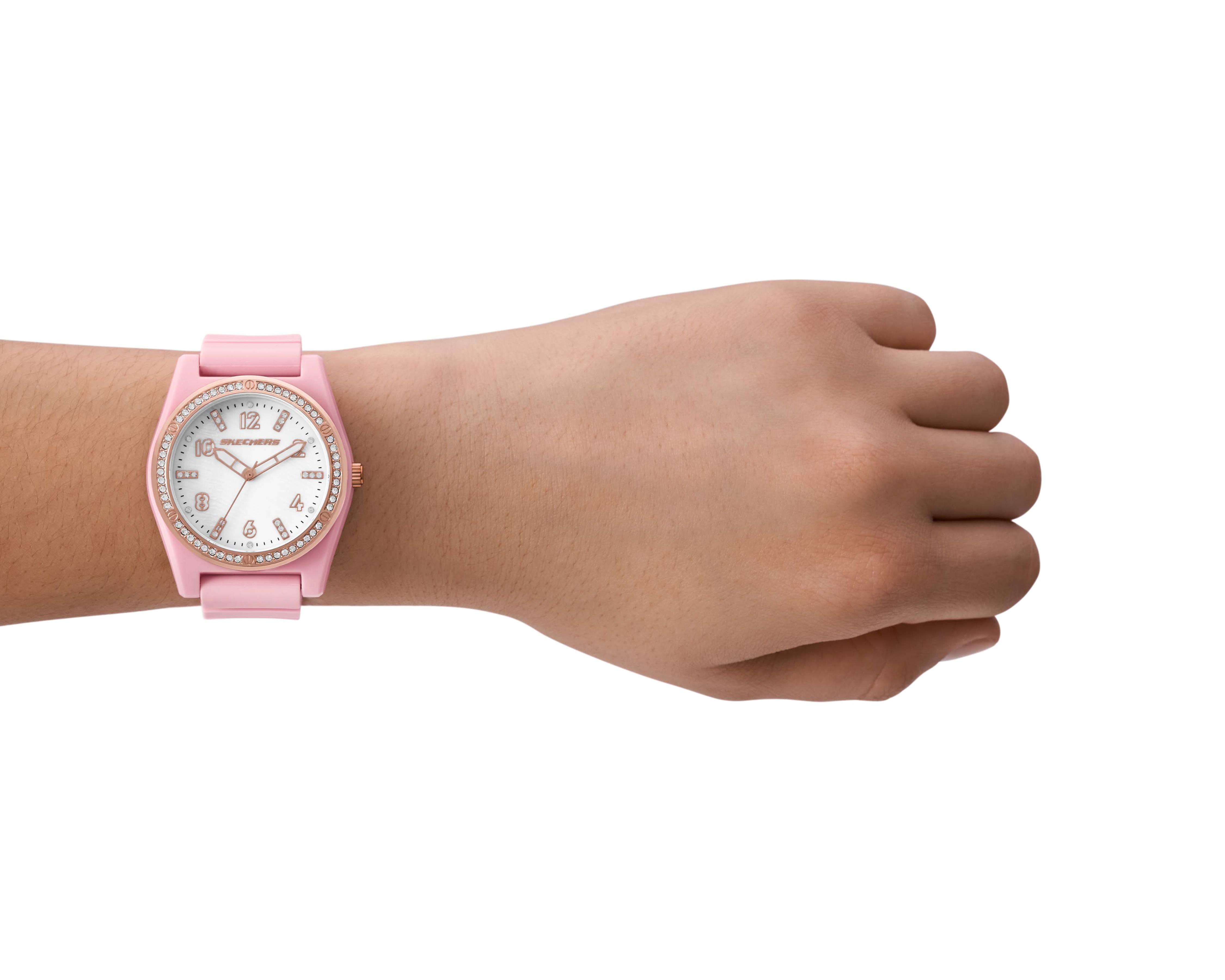 Foto 6 pulgar | Reloj Skechers SR6293 Rosa