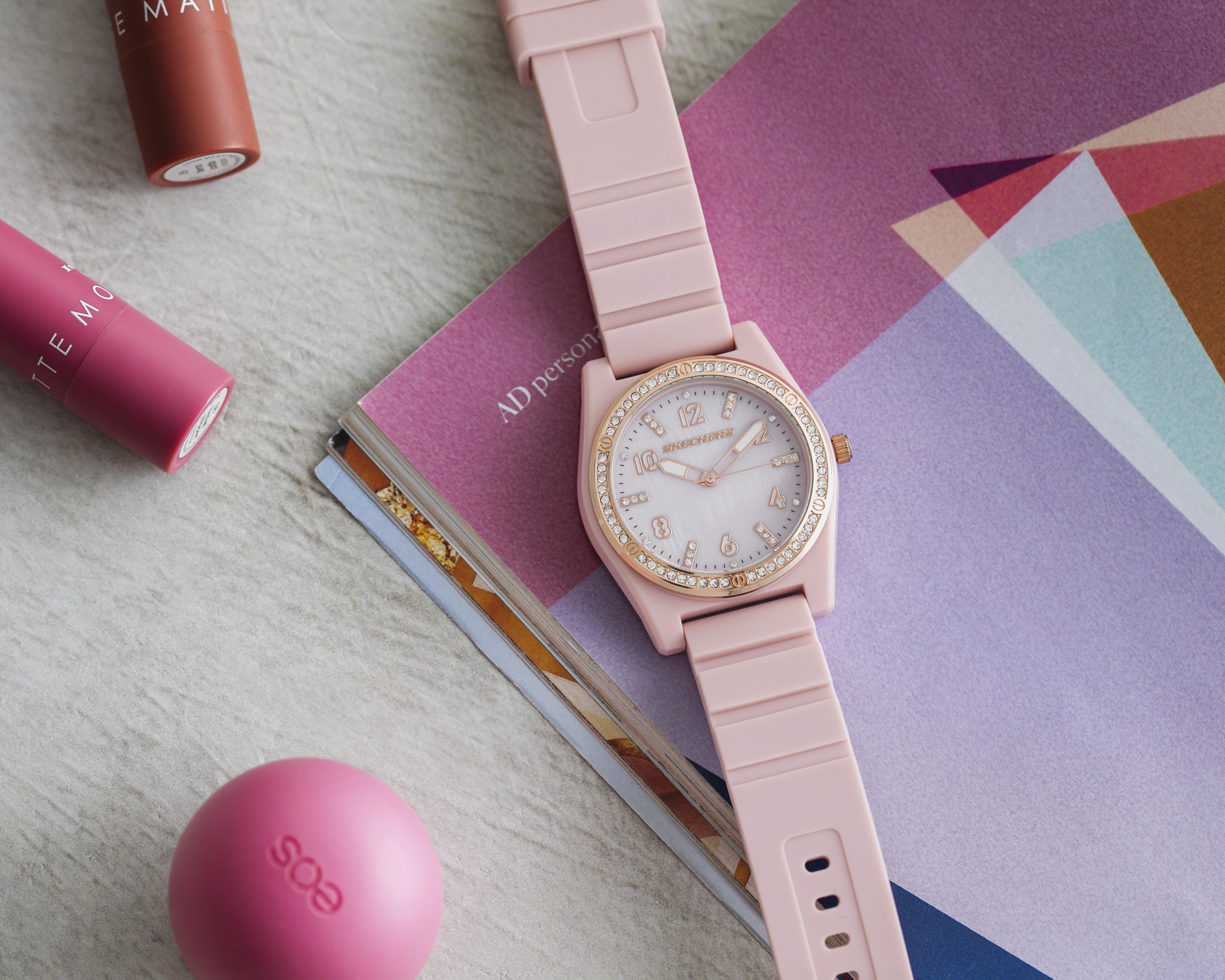 Foto 8 pulgar | Reloj Skechers SR6293 Rosa