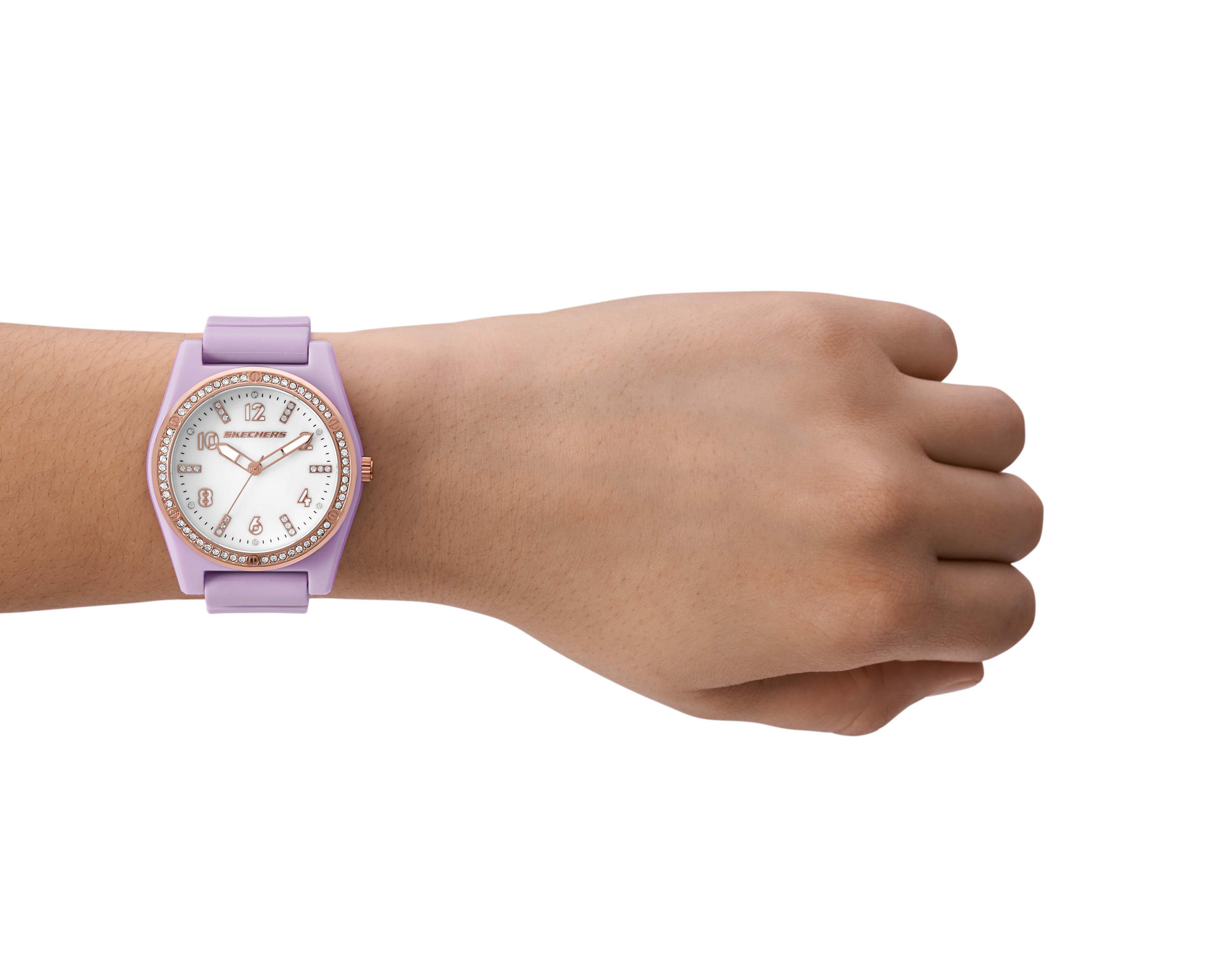 Foto 6 pulgar | Reloj Skechers SR6294 Morado