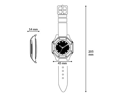 Foto 6 | Reloj Skechers SR1165 Negro