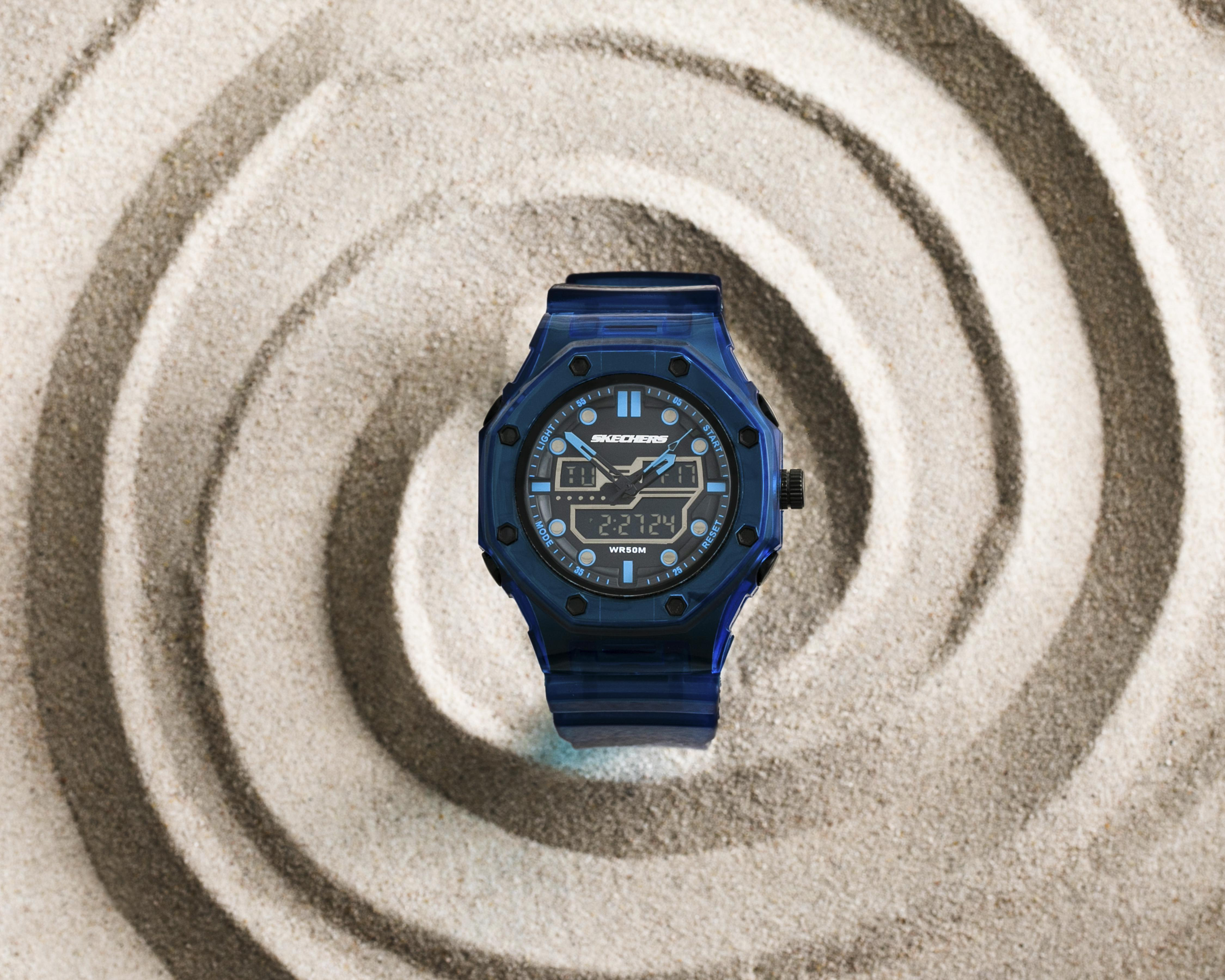 Foto 7 pulgar | Reloj Skechers SR1167 Azul