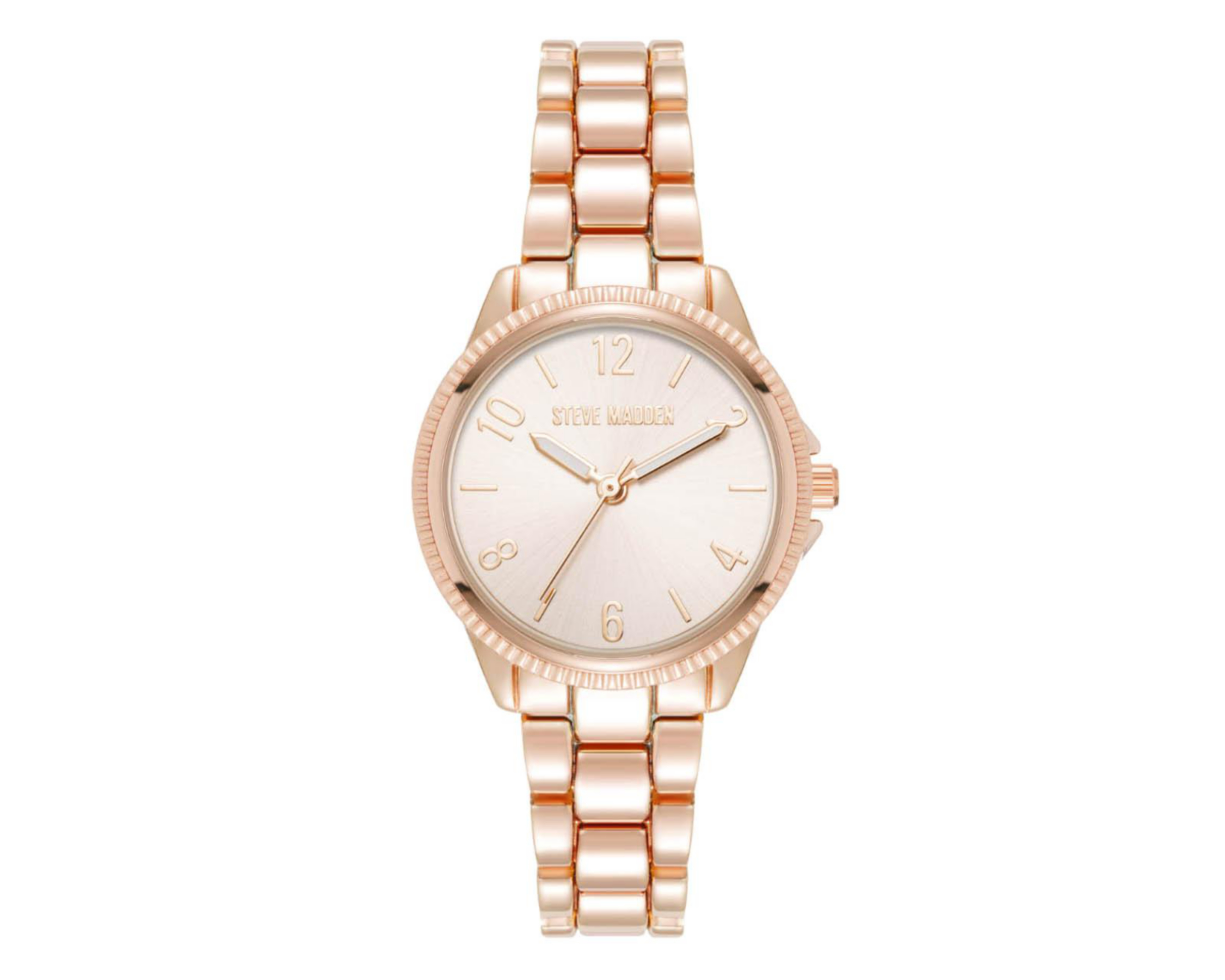 Foto 2 pulgar | Reloj para Mujer Steve Madden Oro Rosa SM8104RGRG