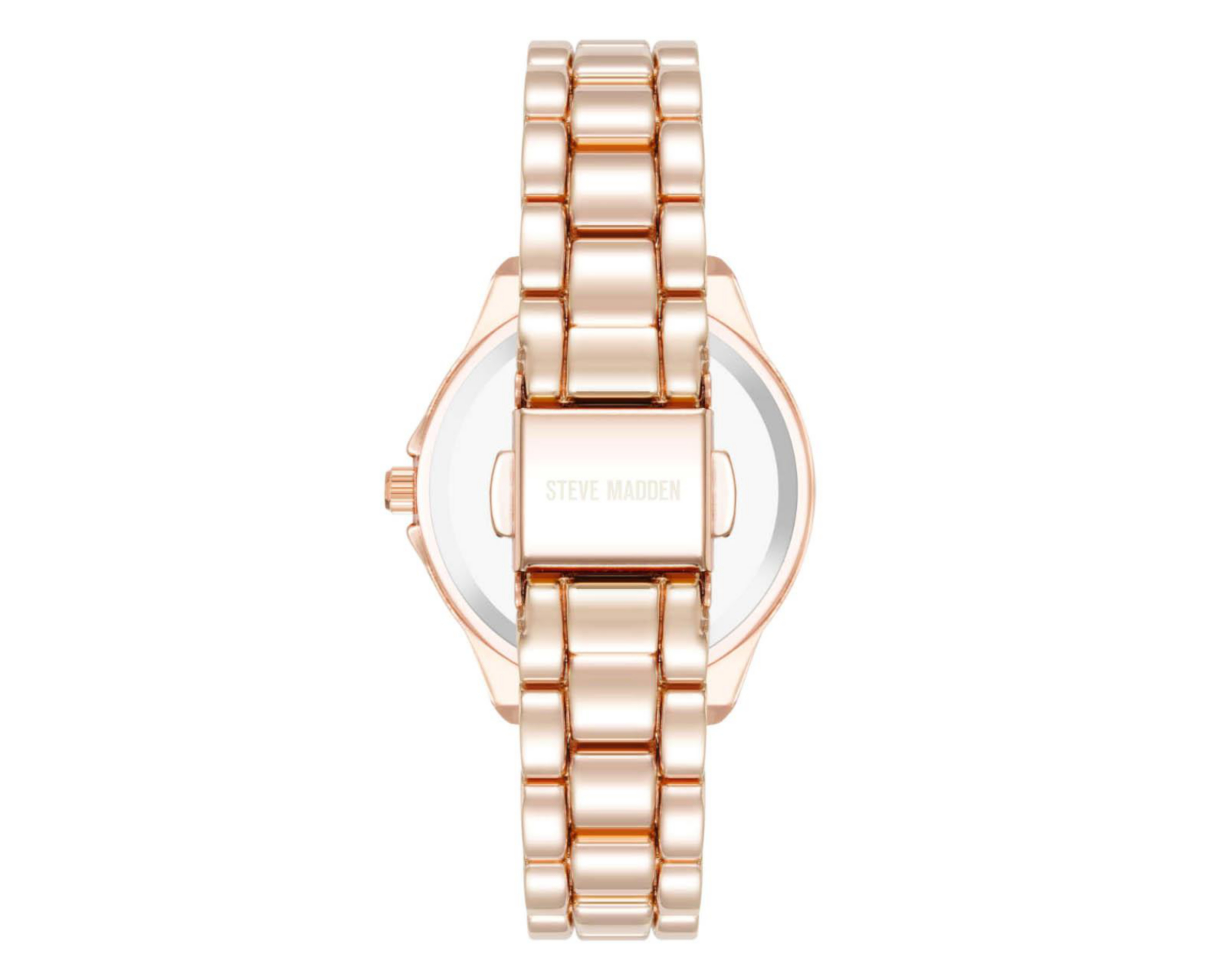 Foto 4 pulgar | Reloj para Mujer Steve Madden Oro Rosa SM8104RGRG