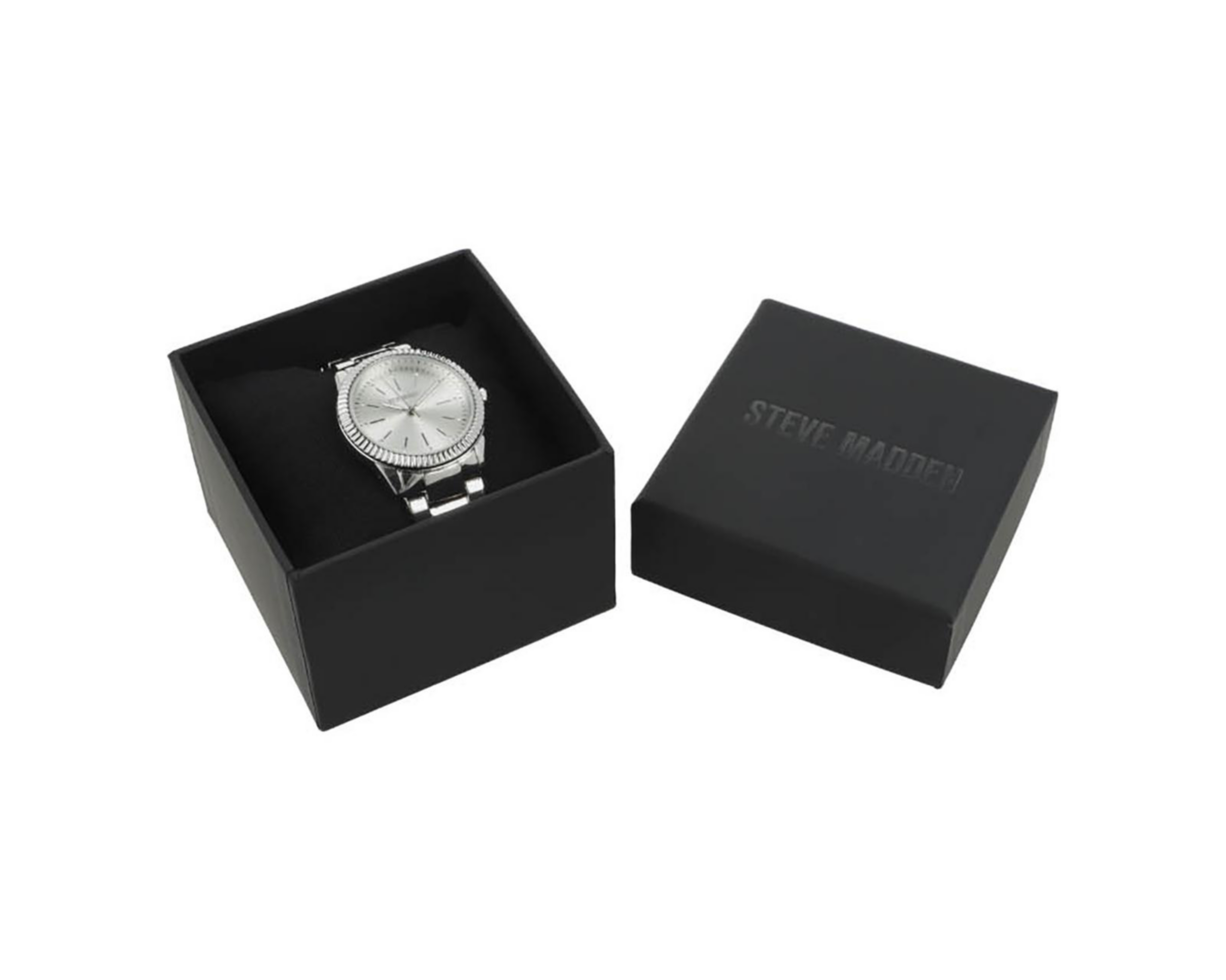 Foto 4 | Reloj Steve Madden SM8103SVSV Plata