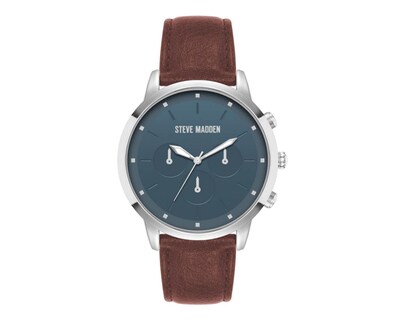 Foto 1 | Reloj para Hombre Steve Madden SM9116NVSV Café