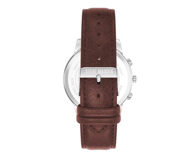 Foto 3 | Reloj para Hombre Steve Madden SM9116NVSV Café