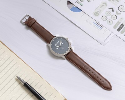 Foto 5 | Reloj para Hombre Steve Madden SM9116NVSV Café