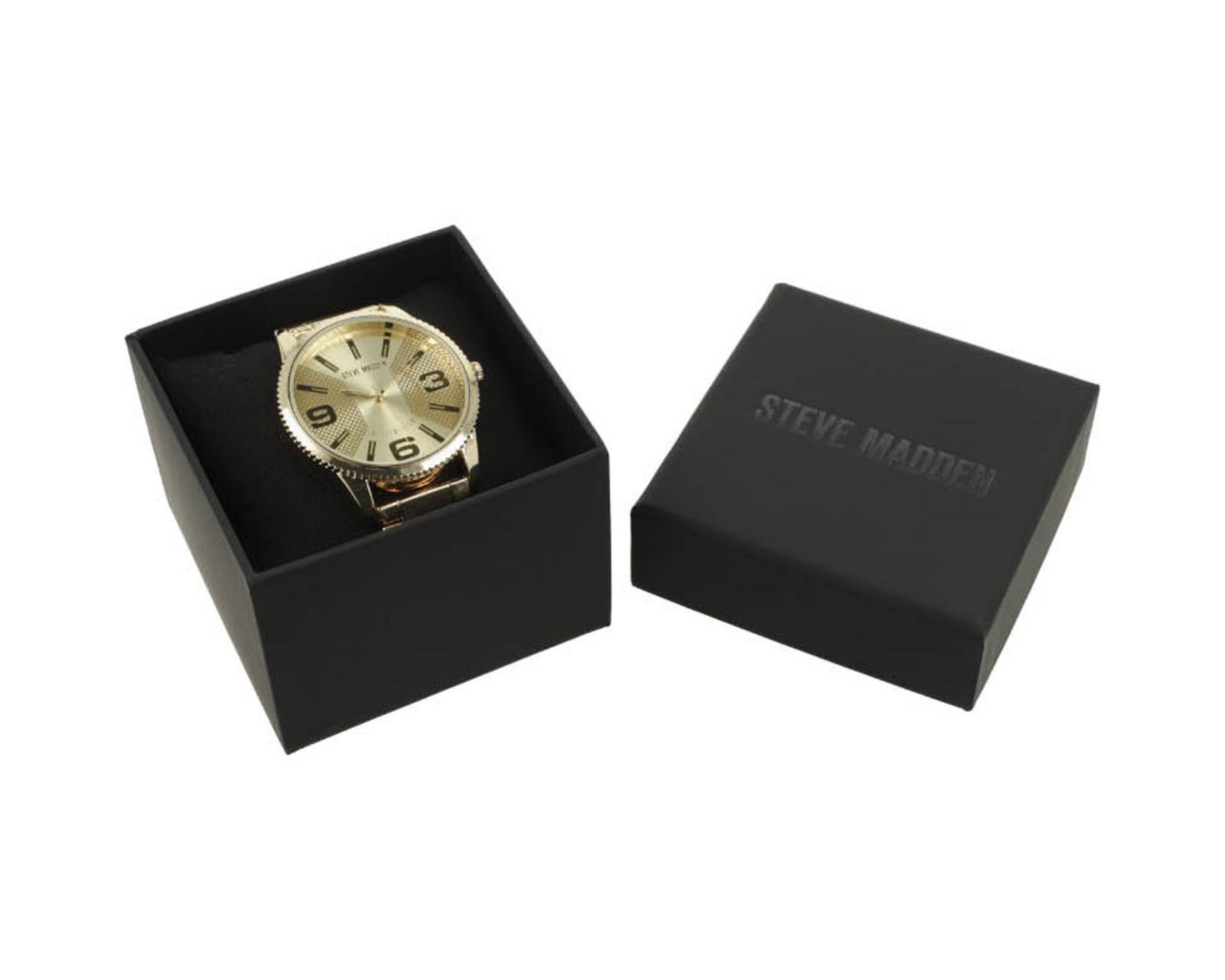 Foto 5 pulgar | Reloj para Hombre Steve Madden SM9104CHGP Dorado