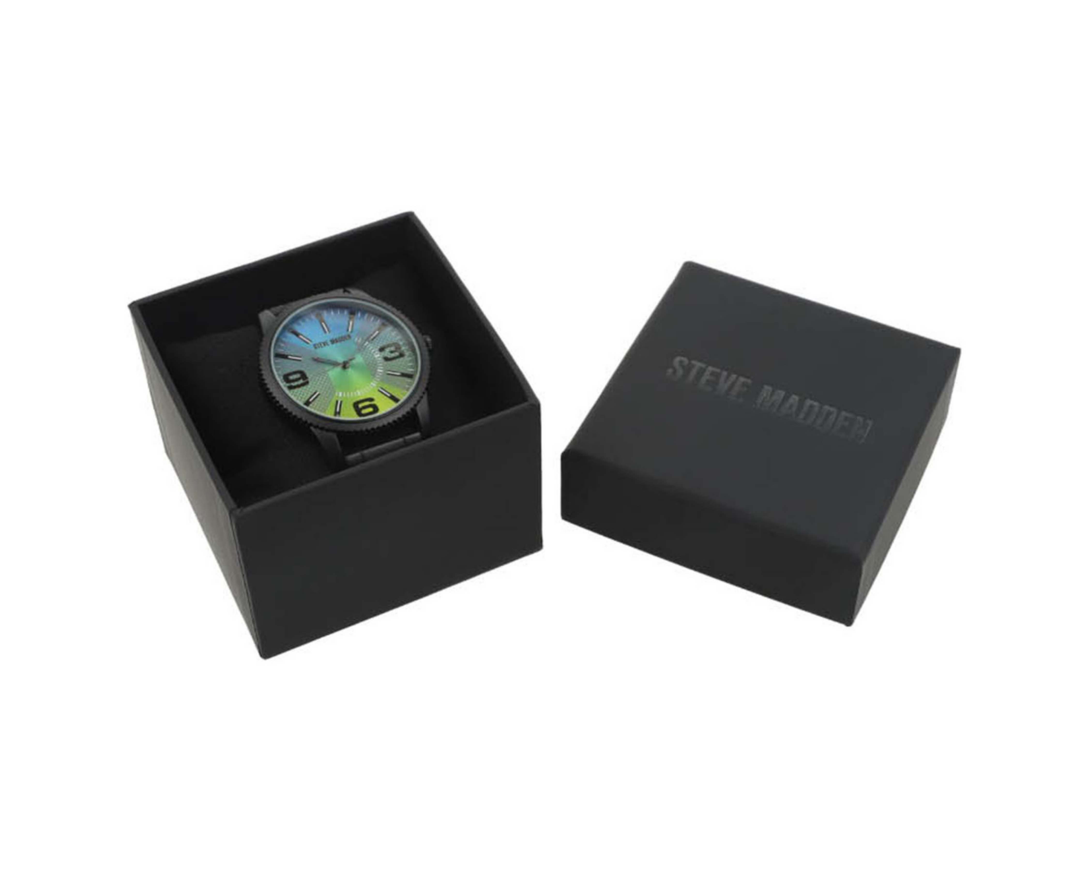 Foto 5 pulgar | Reloj para Hombre Steve Madden SM9104BLBK Negro
