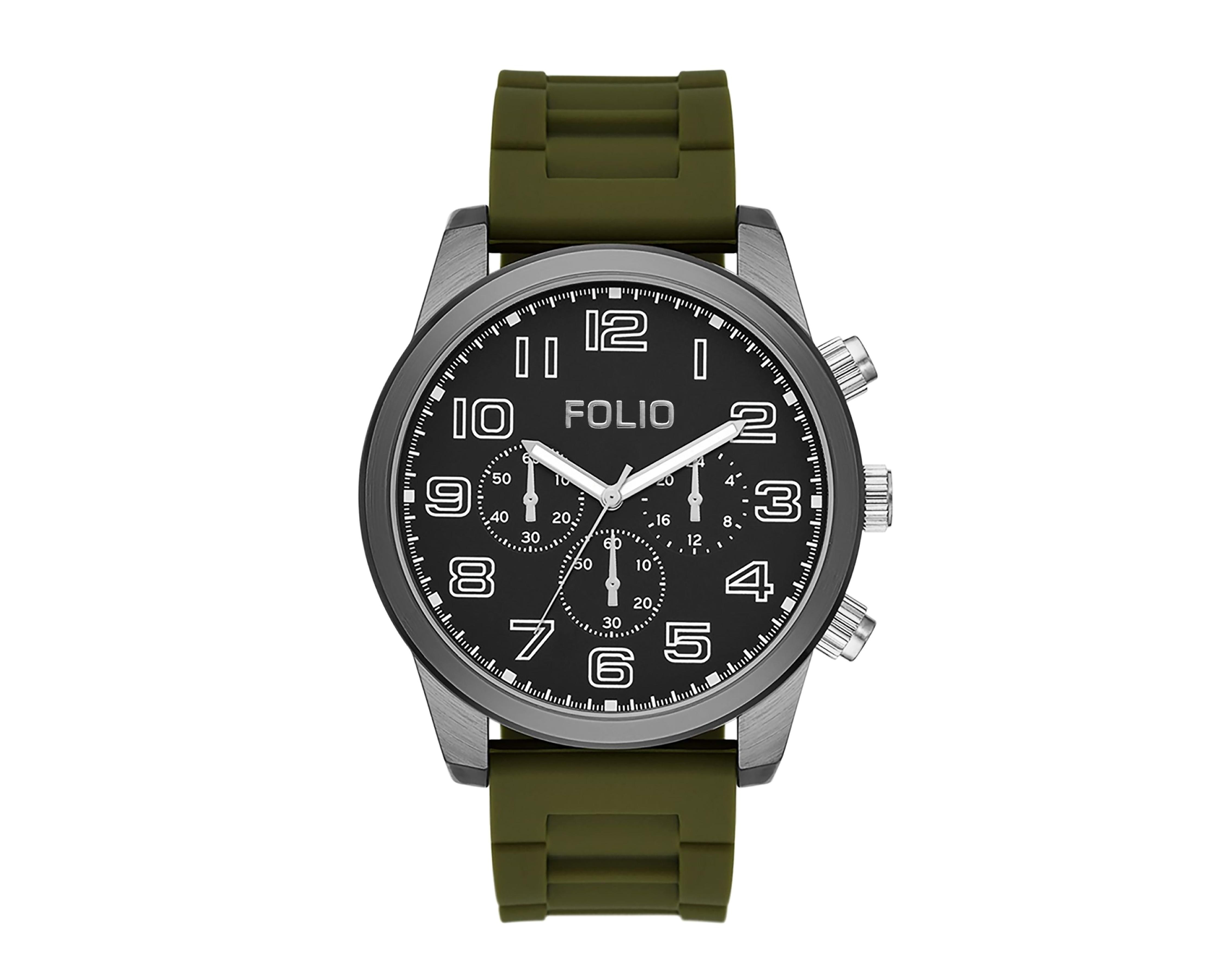 Foto 3 pulgar | Reloj para Hombre Folio FMDFL6048 con 2 Accesorios