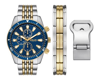 Foto 1 | Reloj para Hombre Folio FMDFL6050 con 2 Accesorios