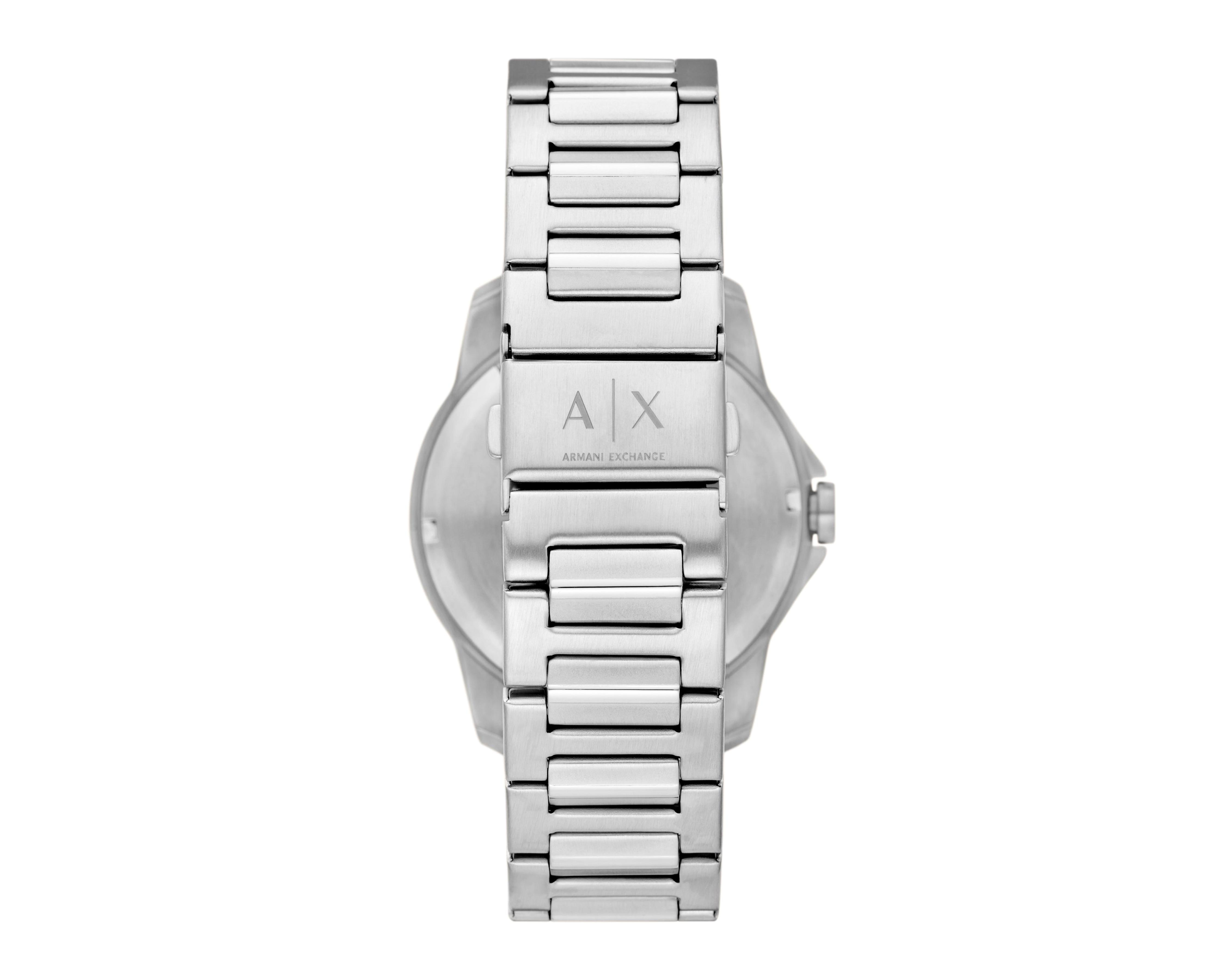 Foto 4 pulgar | Reloj Armani Exchange Banks Plateado