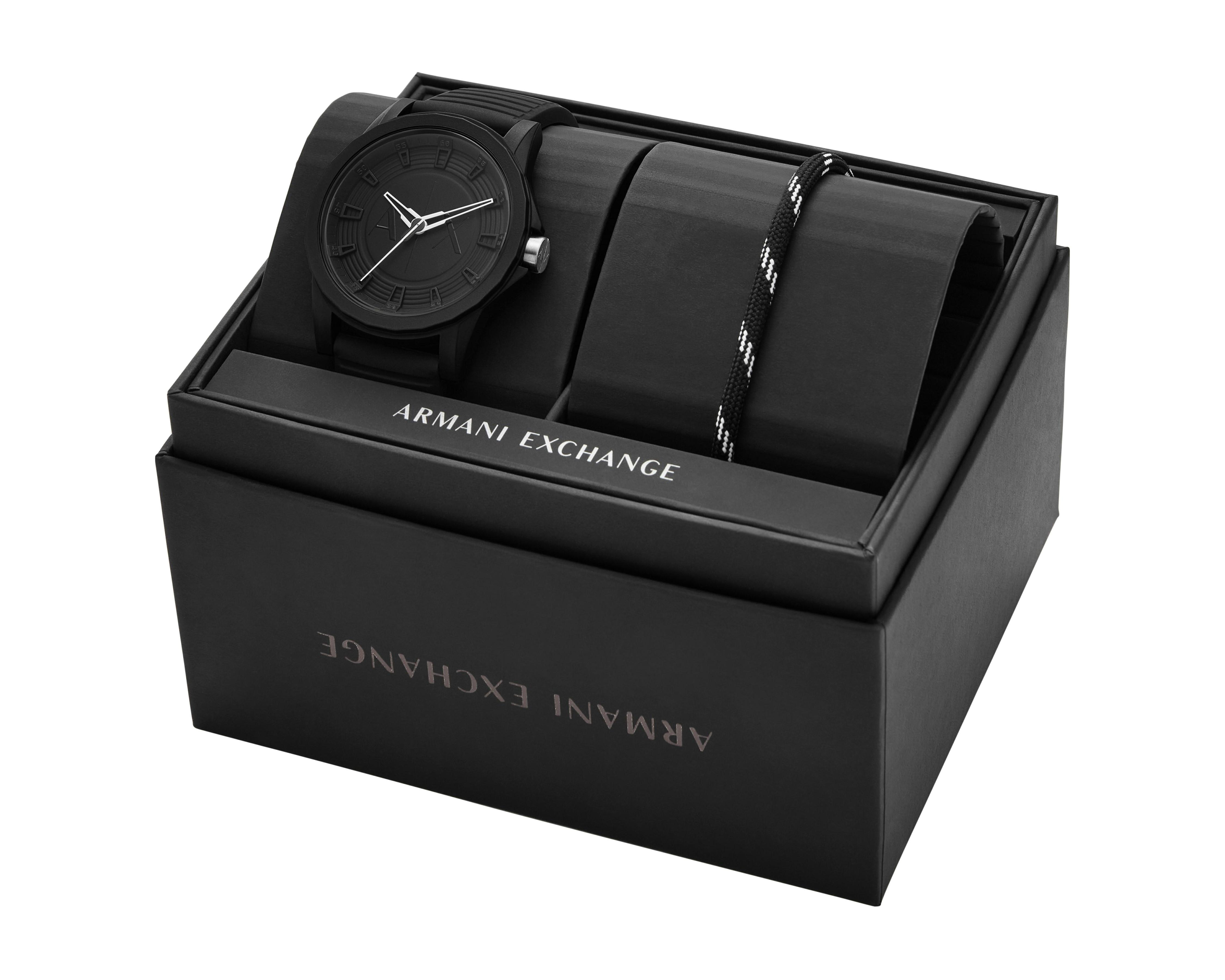 Foto 7 | Reloj Armani Exchange AX7159SET Negro