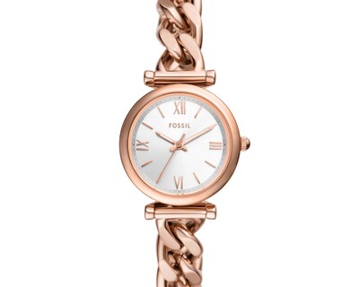 Foto 4 | Reloj para Mujer Fossil Oro Rosa ES5330