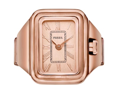 Foto 1 | Anillo de Reloj para Mujer Fossil ES5345 Oro Rosa