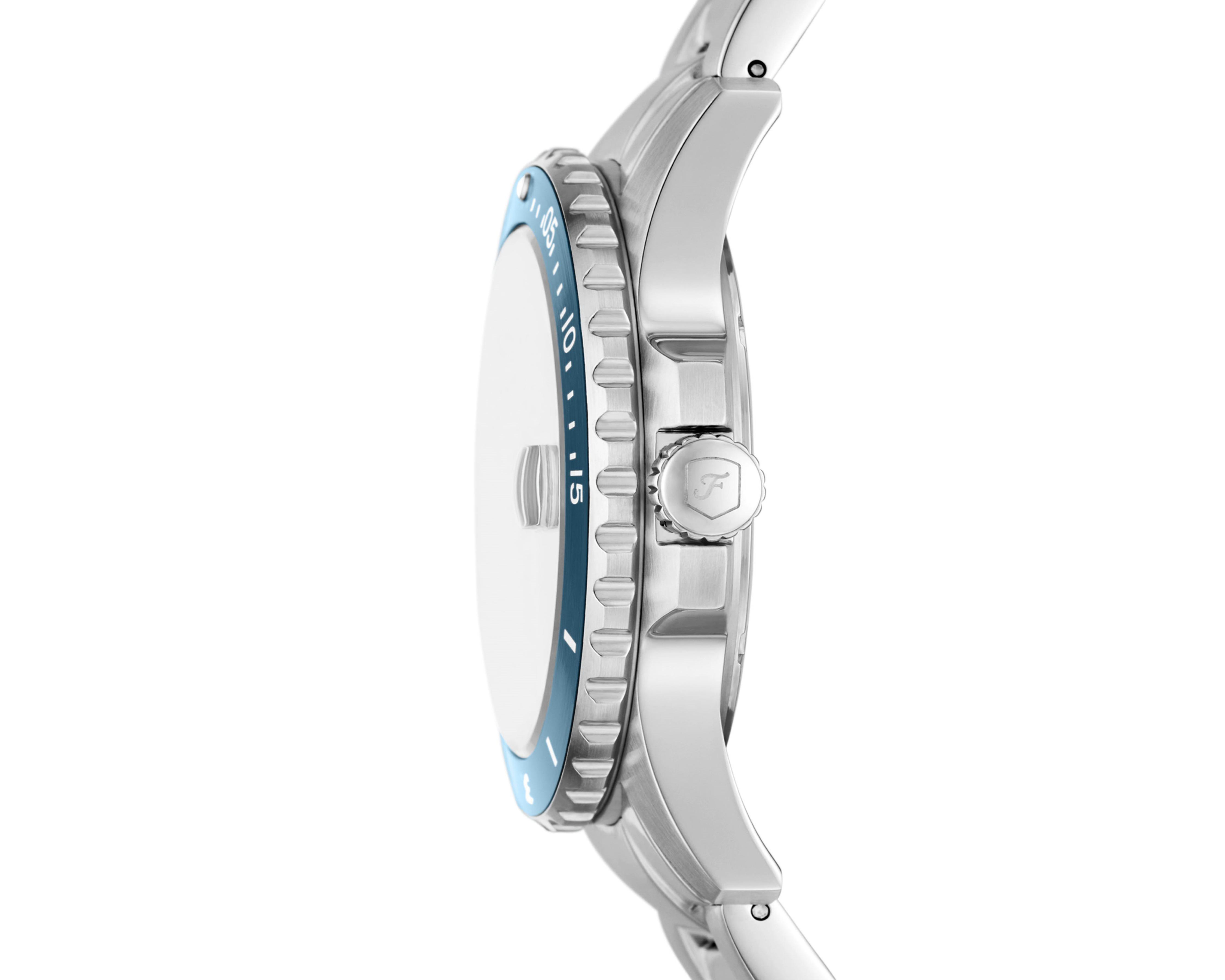 Foto 3 pulgar | Reloj Fossil FS6050 Plateado