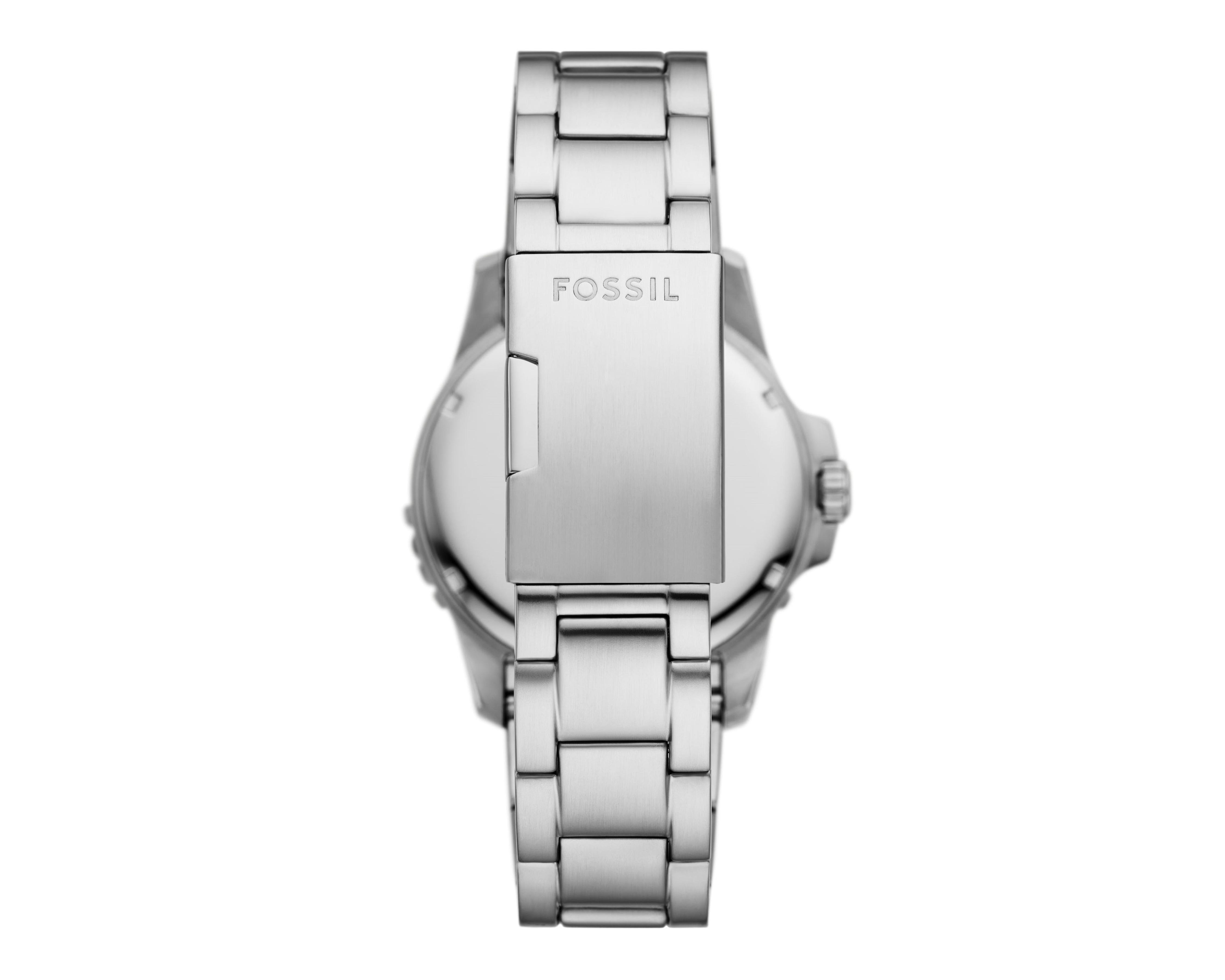Foto 3 | Reloj Fossil FS6050 Plateado