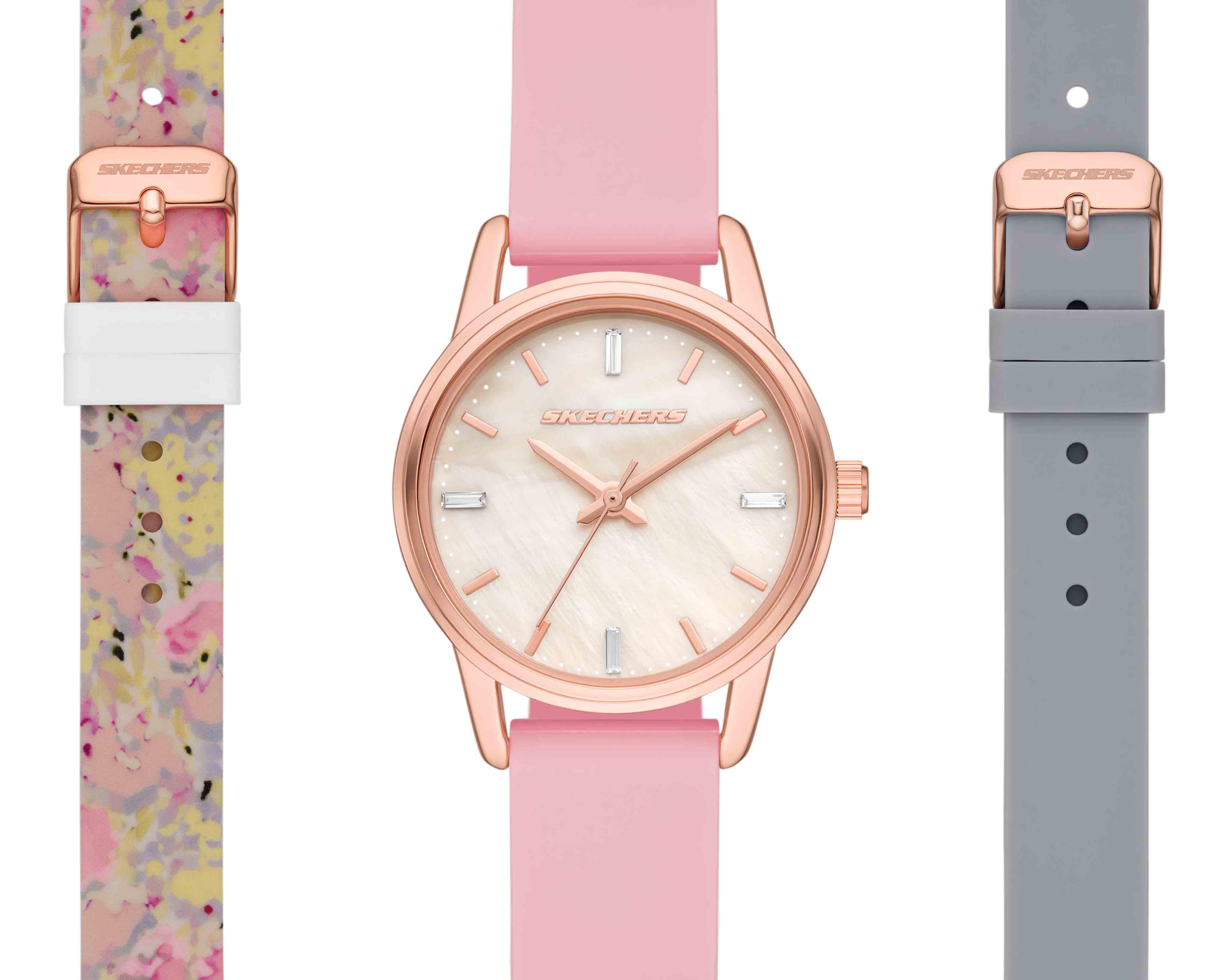 Foto 5 pulgar | Reloj Skechers SR9087 Rosa