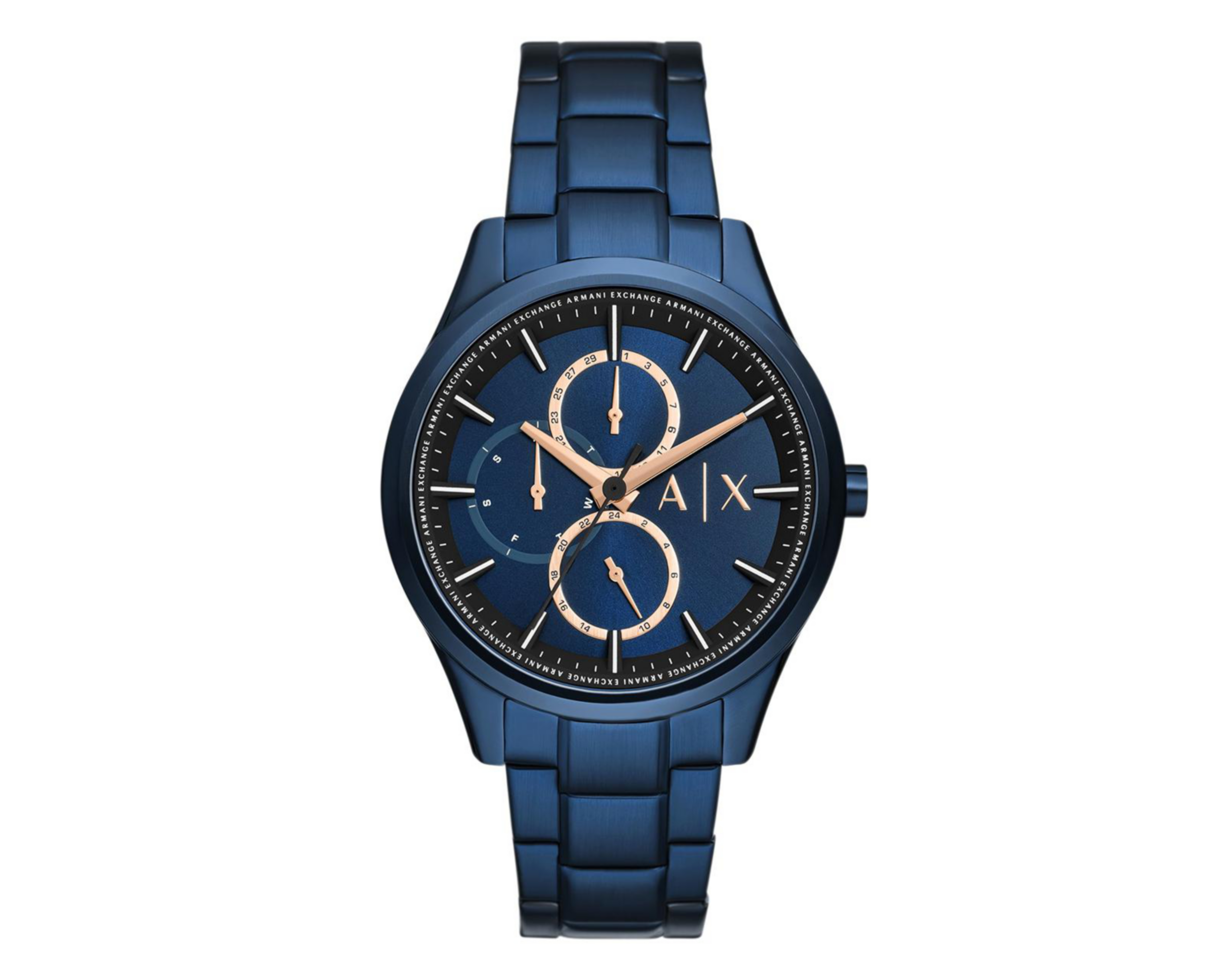 Foto 2 pulgar | Reloj para Hombre Armani Exchange Azul AX1881