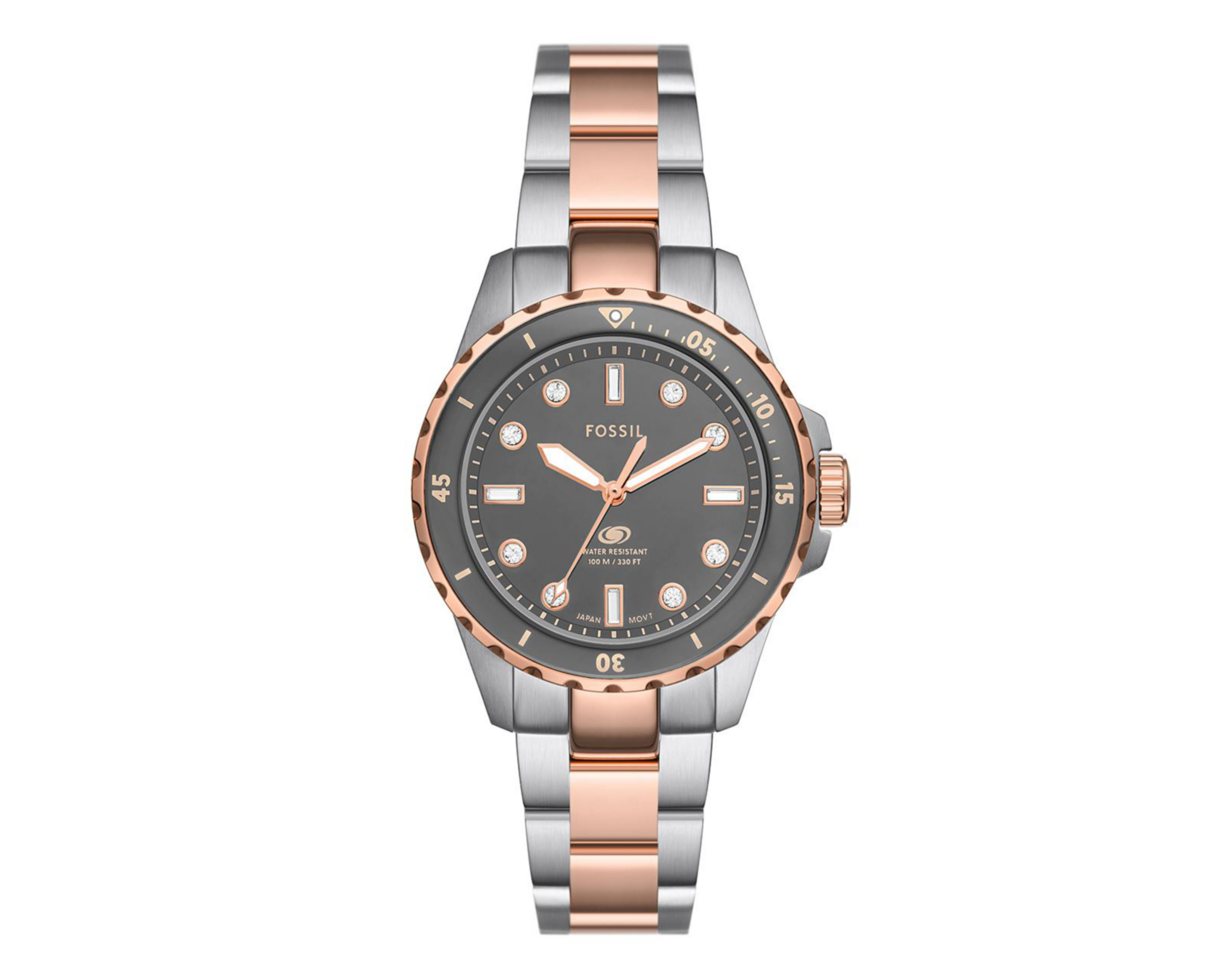 Foto 2 pulgar | Reloj para Mujer Fossil Oro Rosa ES5348