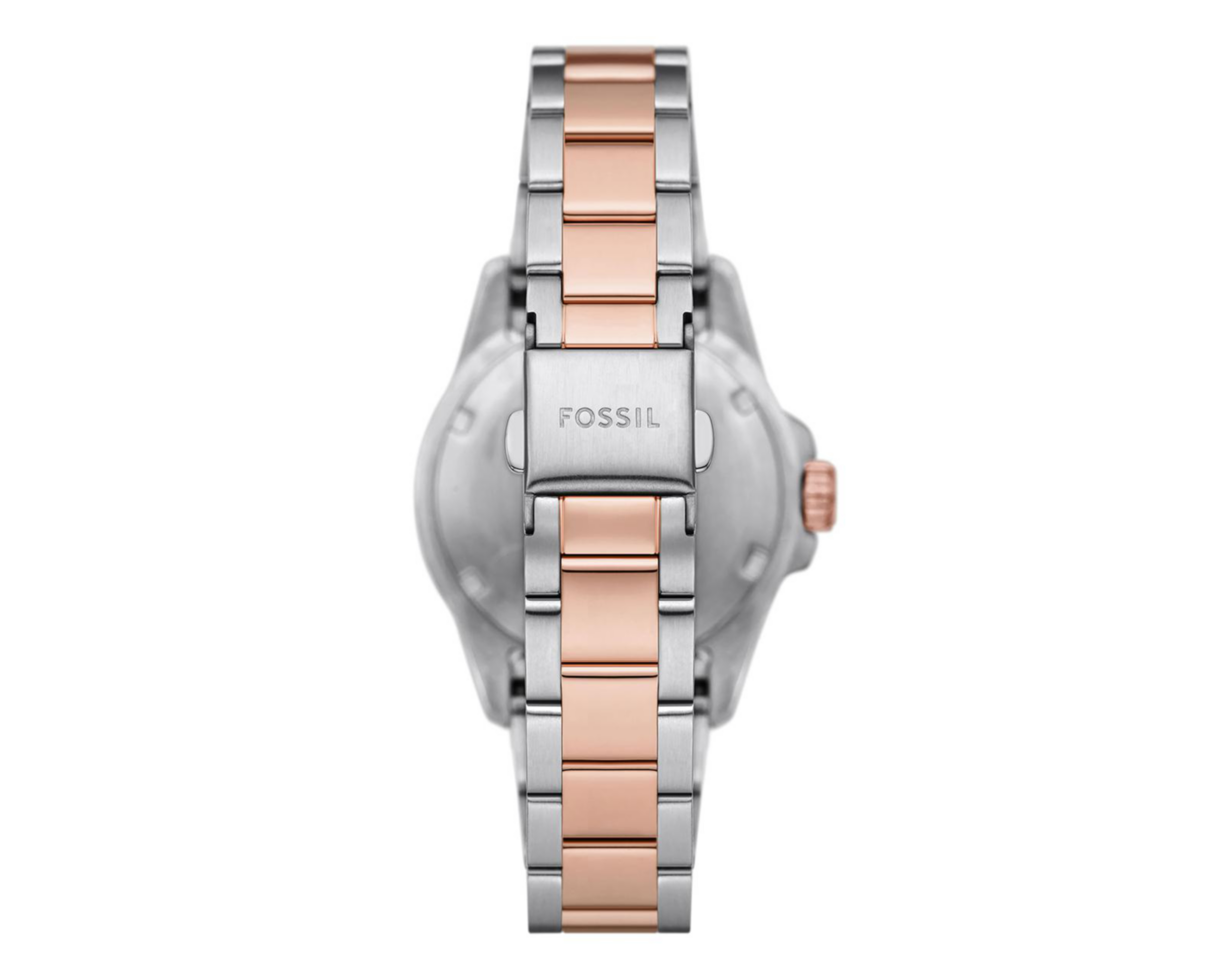 Foto 4 pulgar | Reloj para Mujer Fossil Oro Rosa ES5348