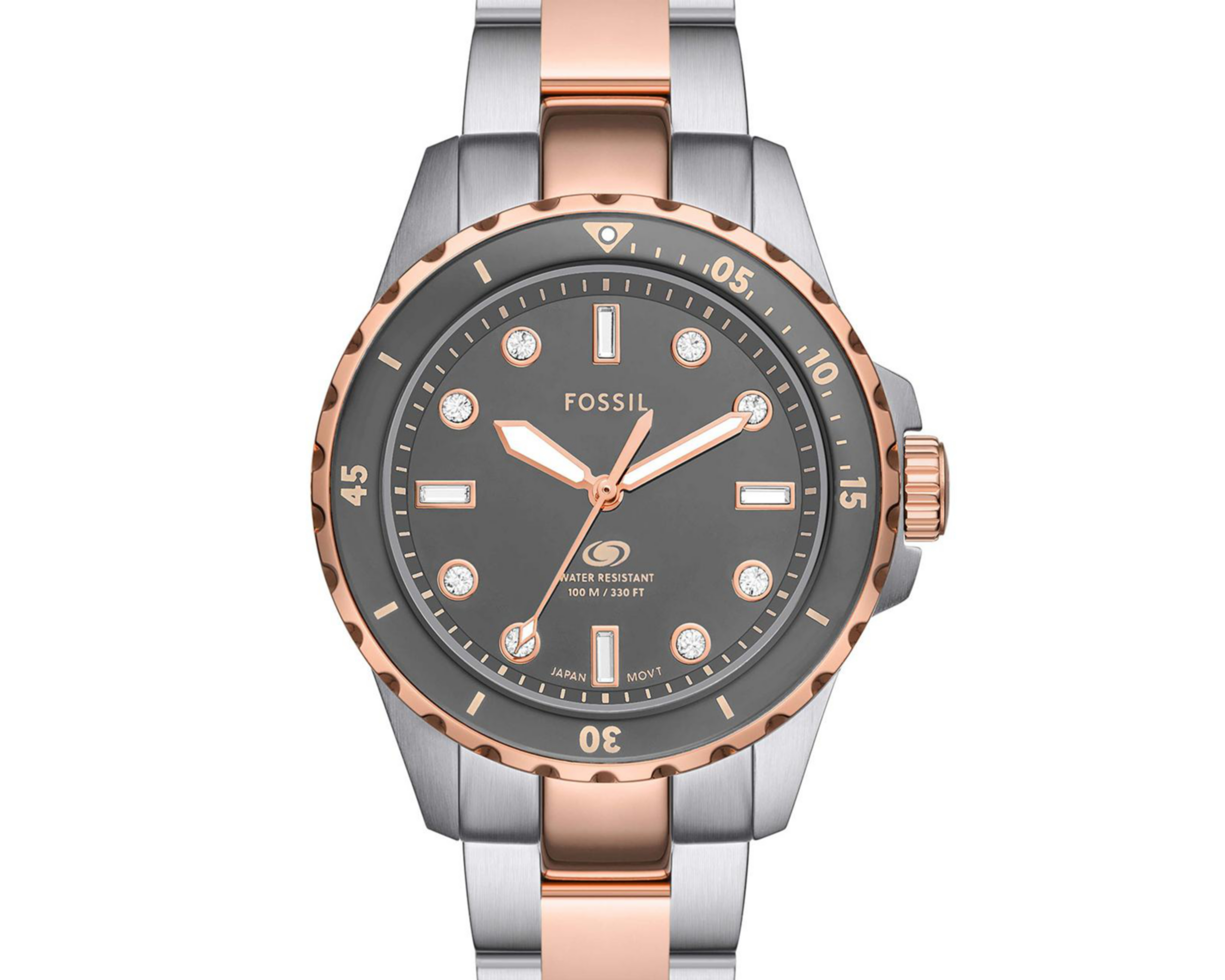 Foto 4 | Reloj para Mujer Fossil Oro Rosa ES5348