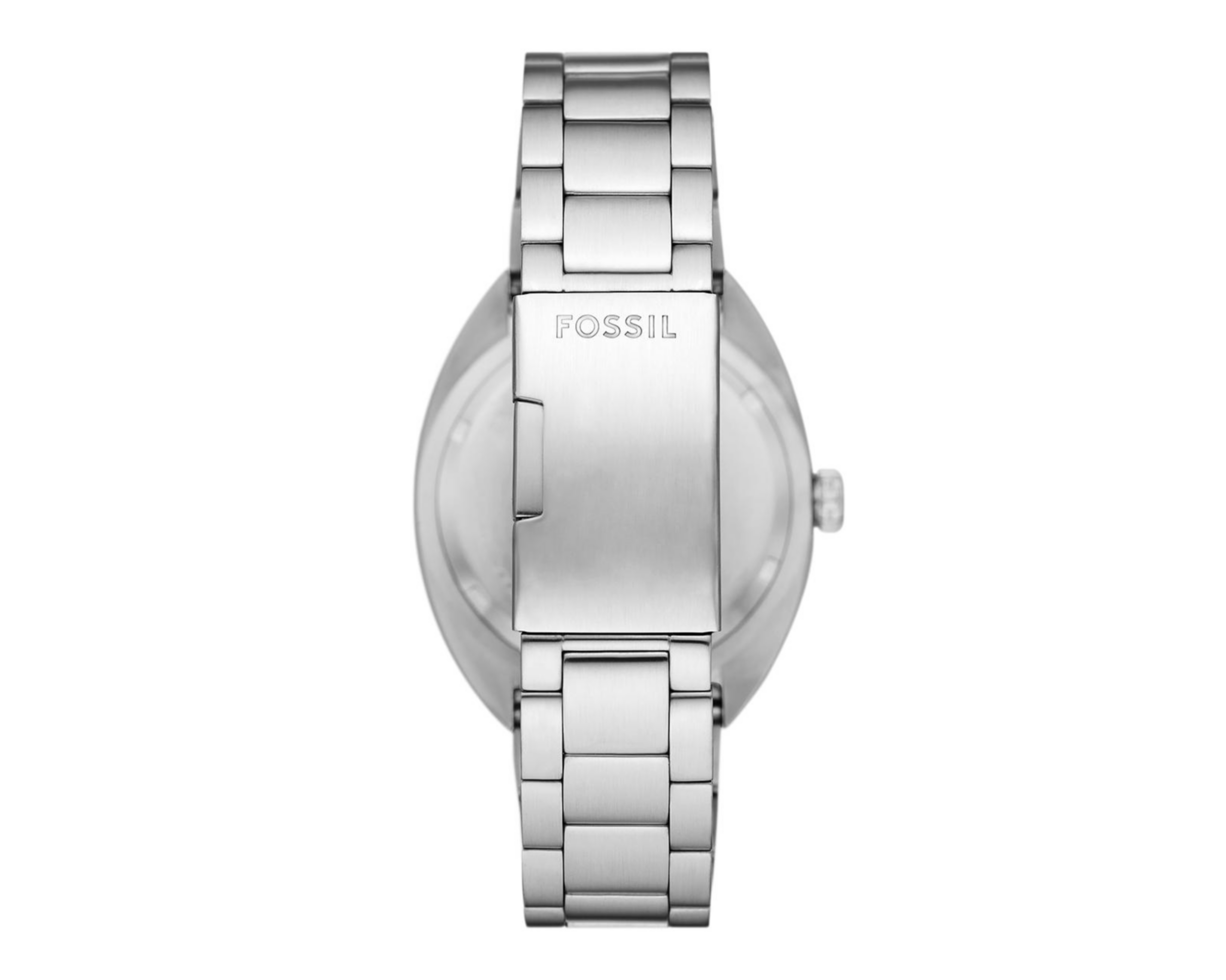 Foto 4 pulgar | Reloj para Hombre Fossil Plateado FS6064