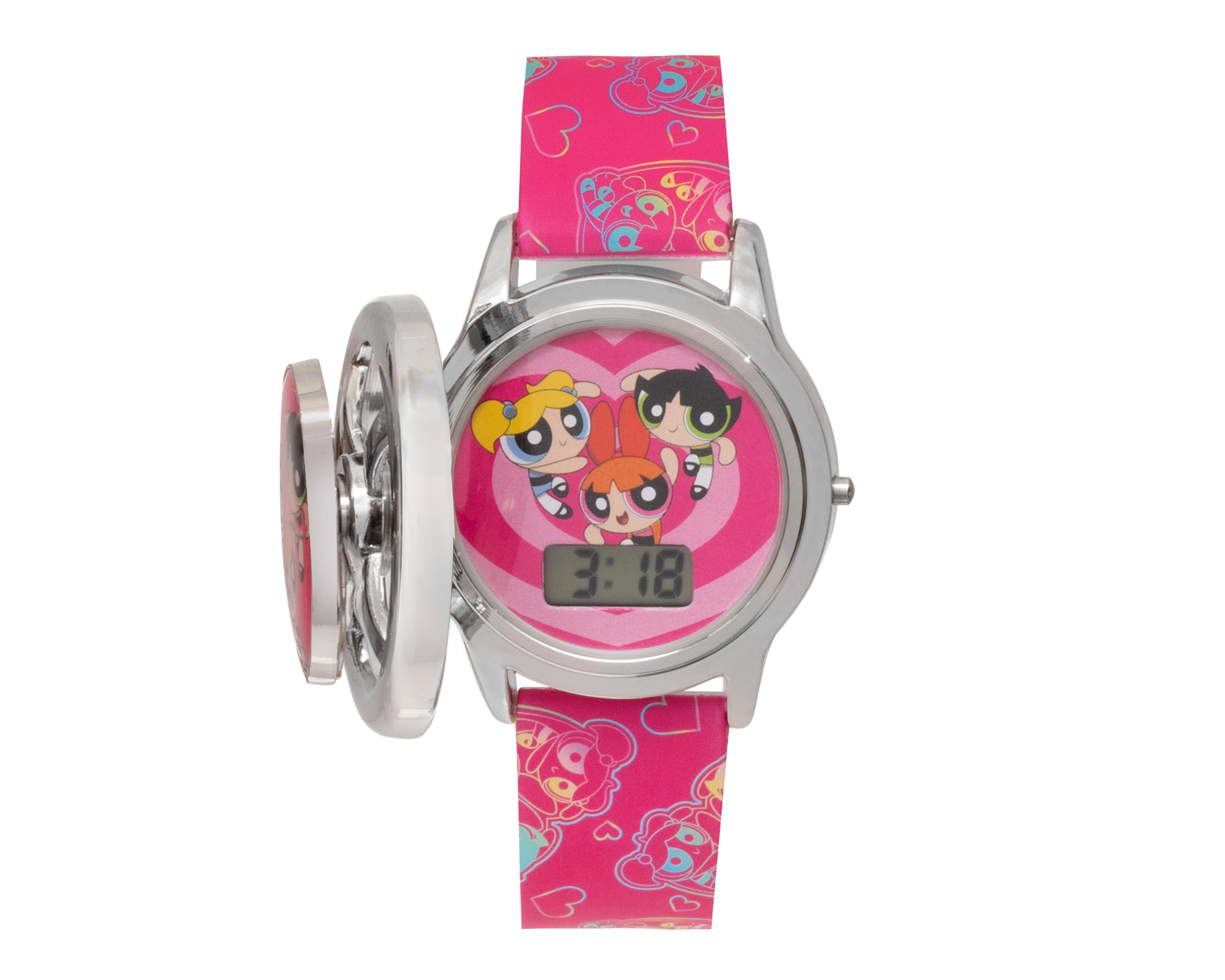 Foto 3 pulgar | Reloj para Niña Las Chicas Superpoderosas Rosa TPG4017RO