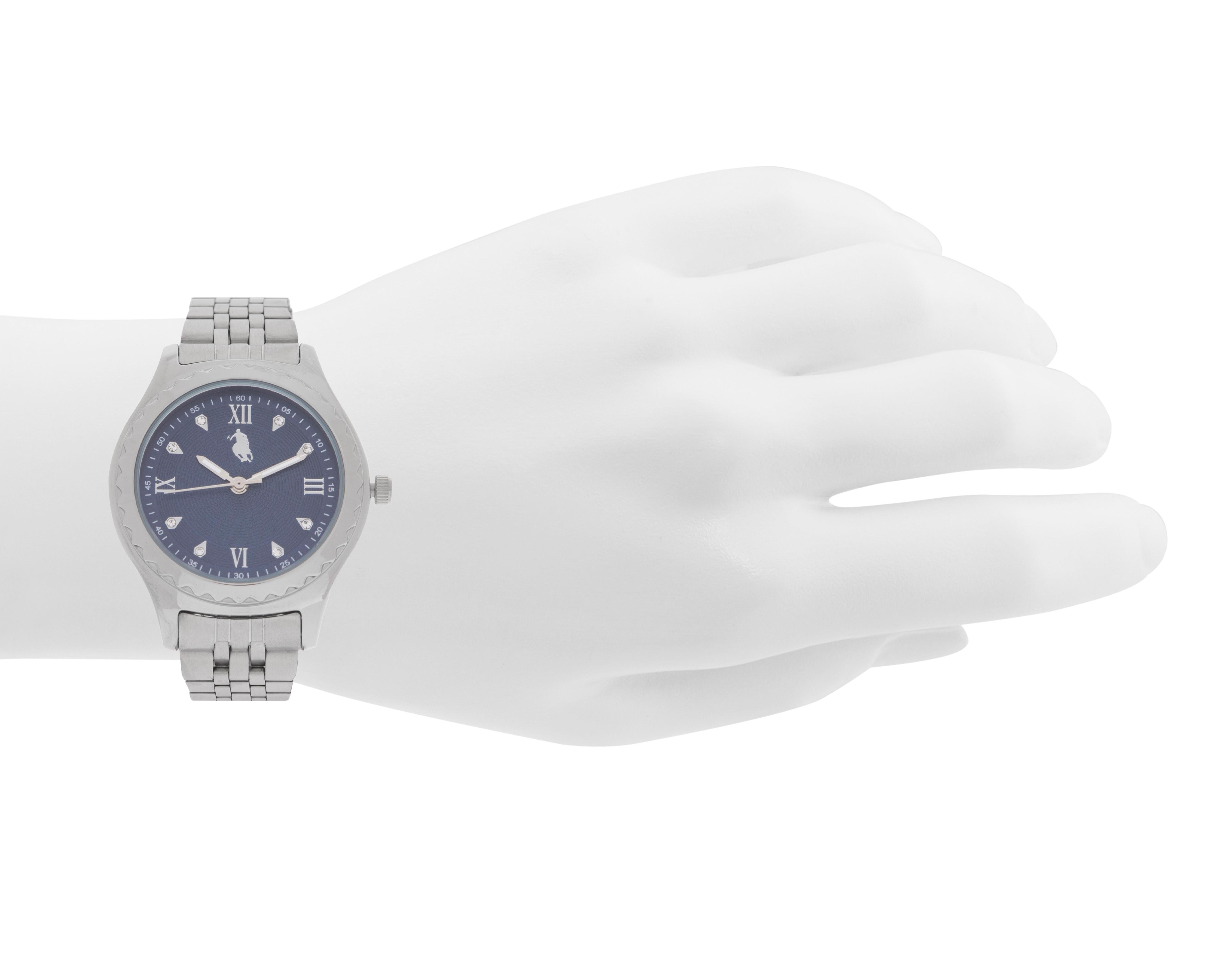 Foto 5 | Reloj Polo Union Club Unisex PUC-C-070-24 Plateado 2 Piezas