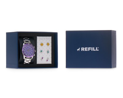 Foto 7 | Reloj Refill para Mujer RFL-D-A1846-24 con 3 Accesorios