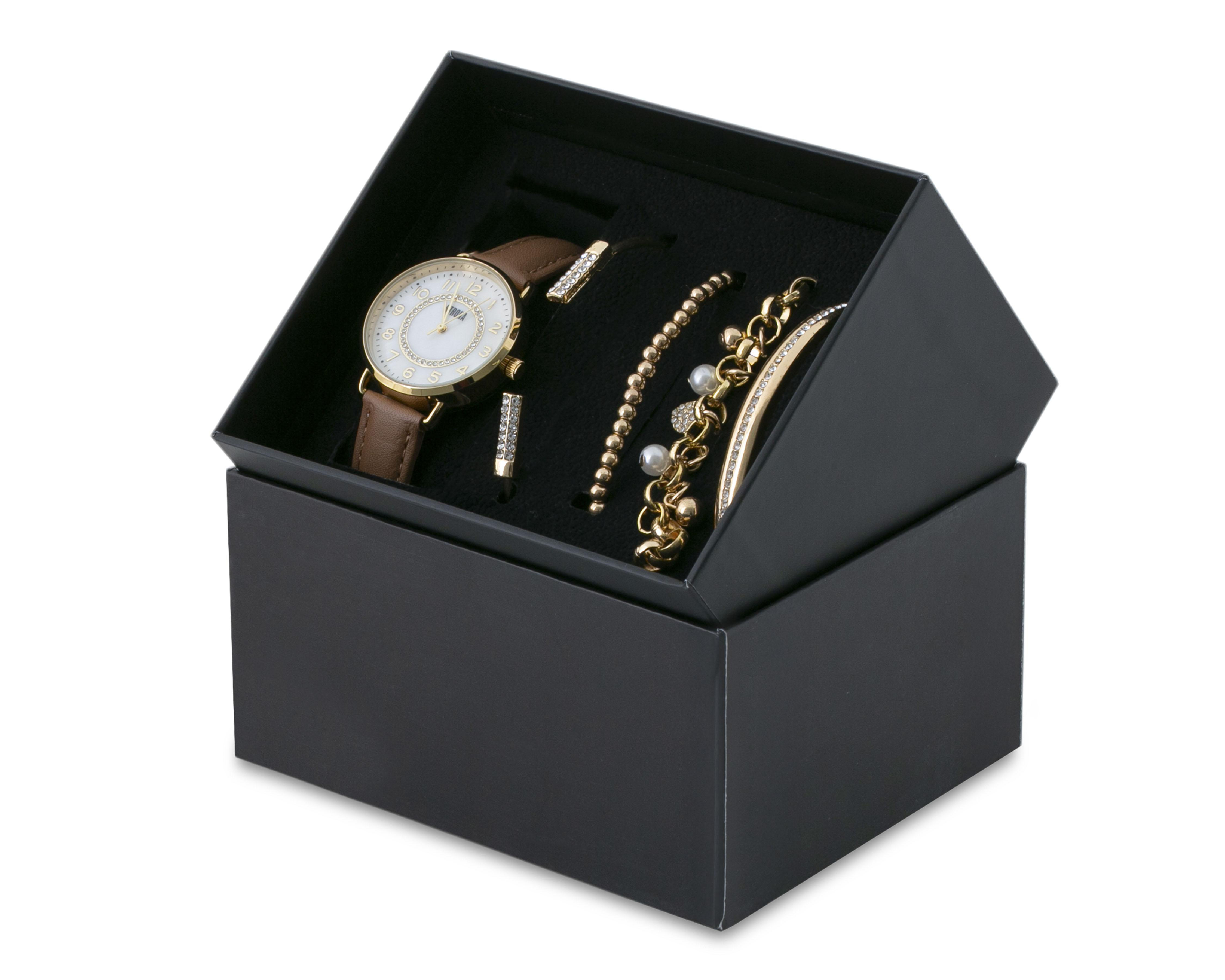 Foto 7 pulgar | Reloj para Mujer Strona STN-21102 con 4 Accesorios