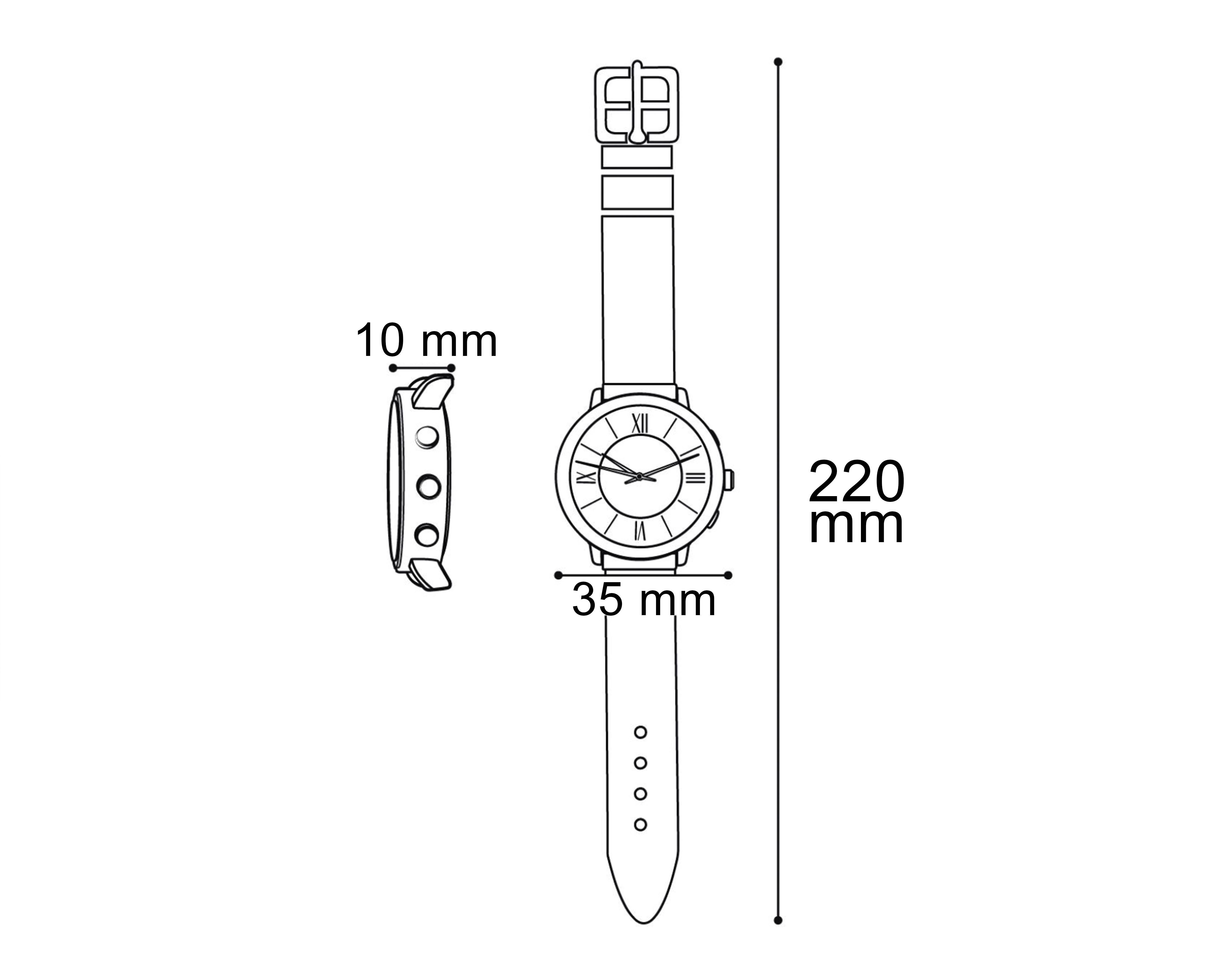 Foto 9 pulgar | Reloj para Mujer Strona STN-21102 con 4 Accesorios
