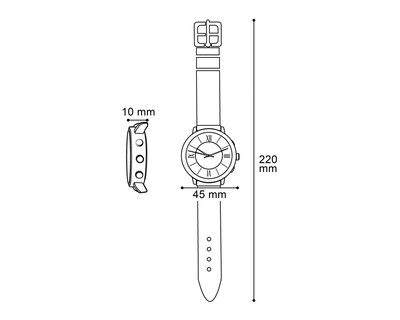 Foto 8 | Reloj para Hombre Strona STN-23103-24 con 5 accesorios