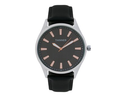 Foto 1 | Reloj para Hombre Thinner Negro TNR-23073