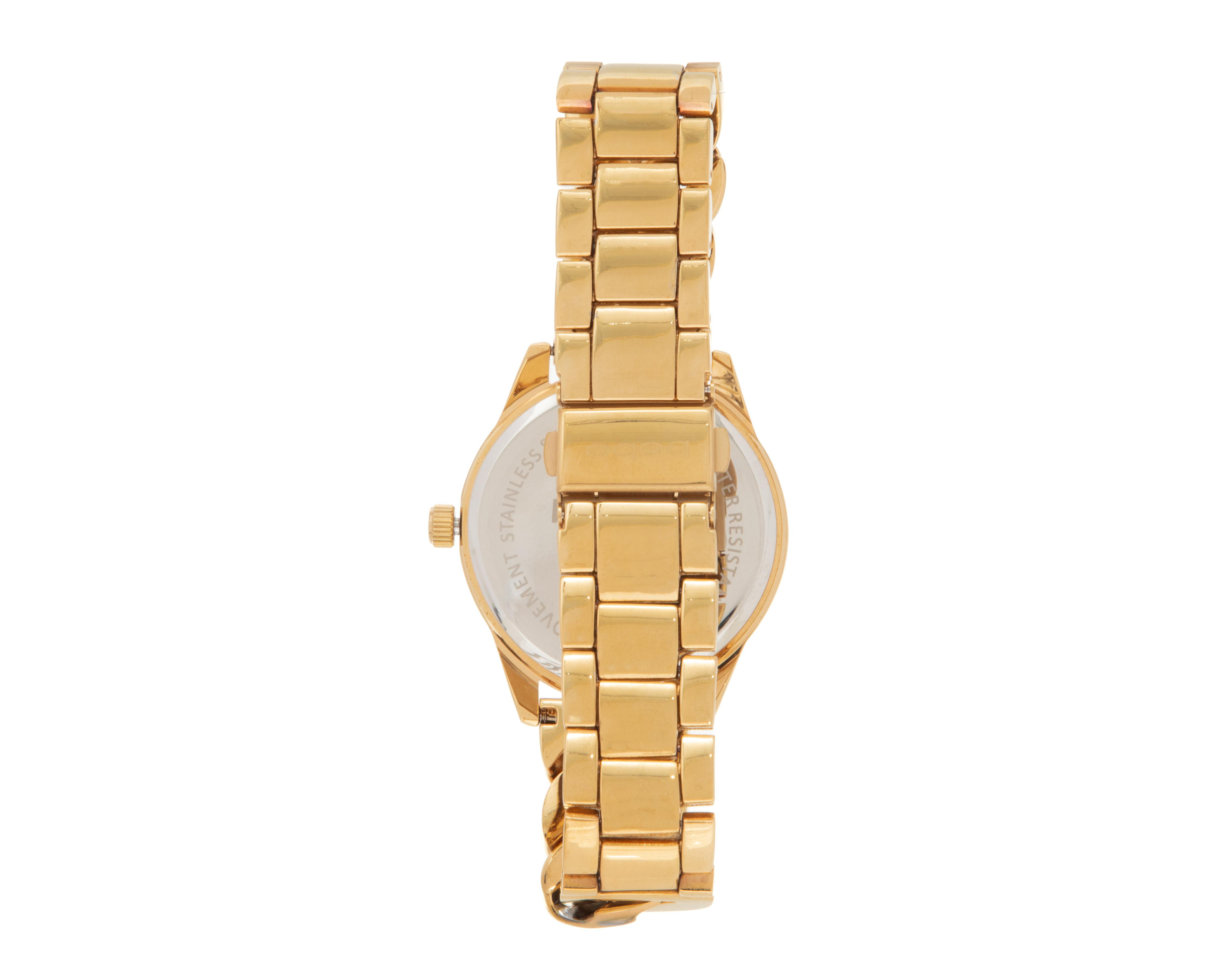Foto 4 pulgar | Reloj para Mujer Bebe Dorado BB-D-04075-24