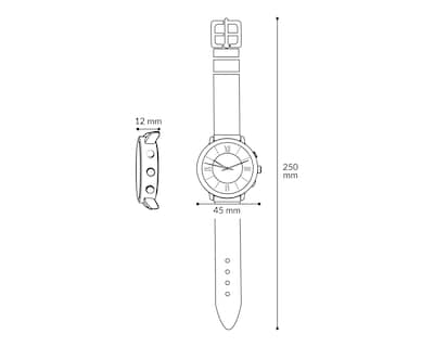 Foto 4 | Reloj para Hombre Polo Union Club Café PUC-C-101