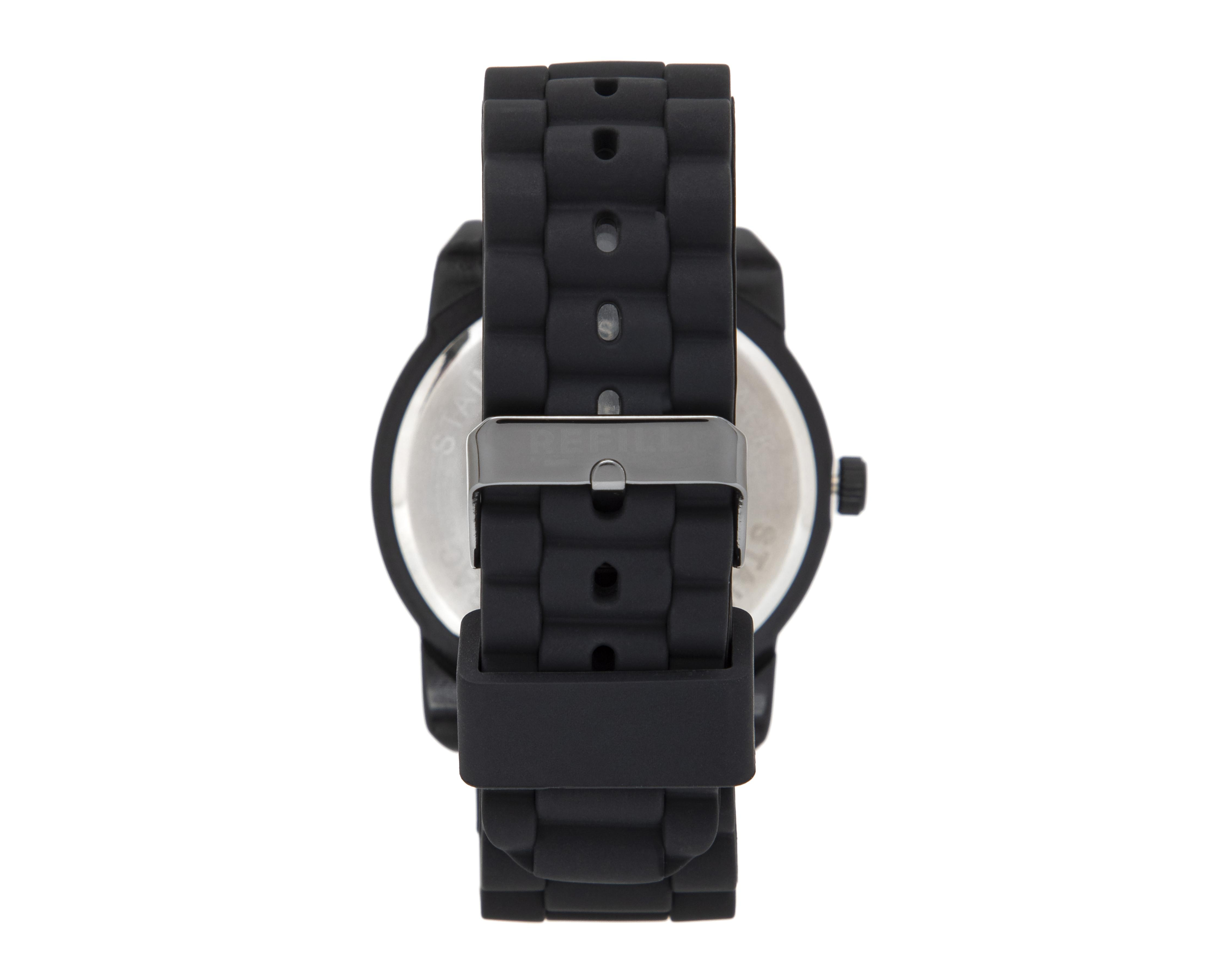 Foto 4 pulgar | Reloj para Hombre Refill Negro RFL-C-003-24