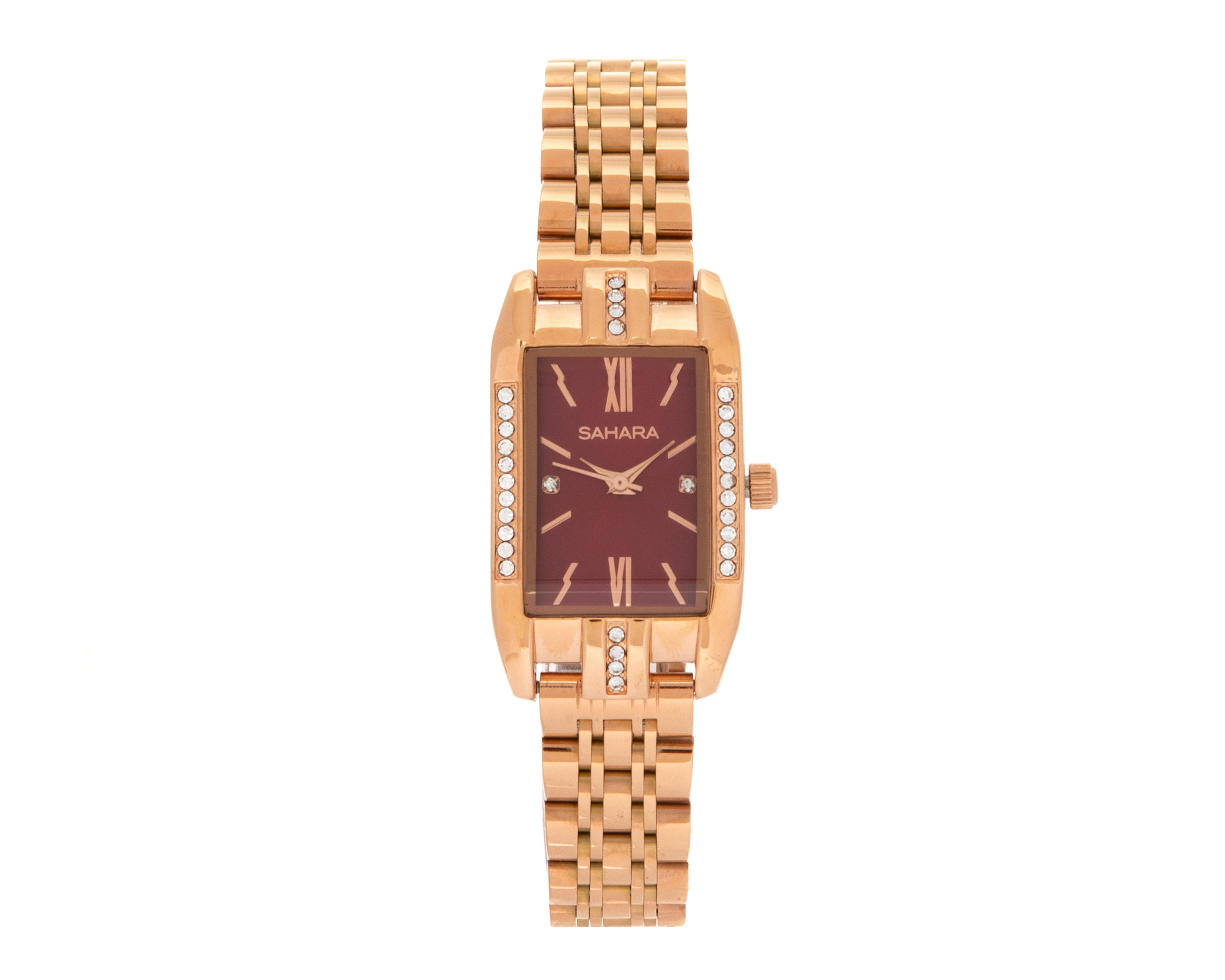 Reloj para Mujer Sahara SHR-D-WG04-24 Dorado