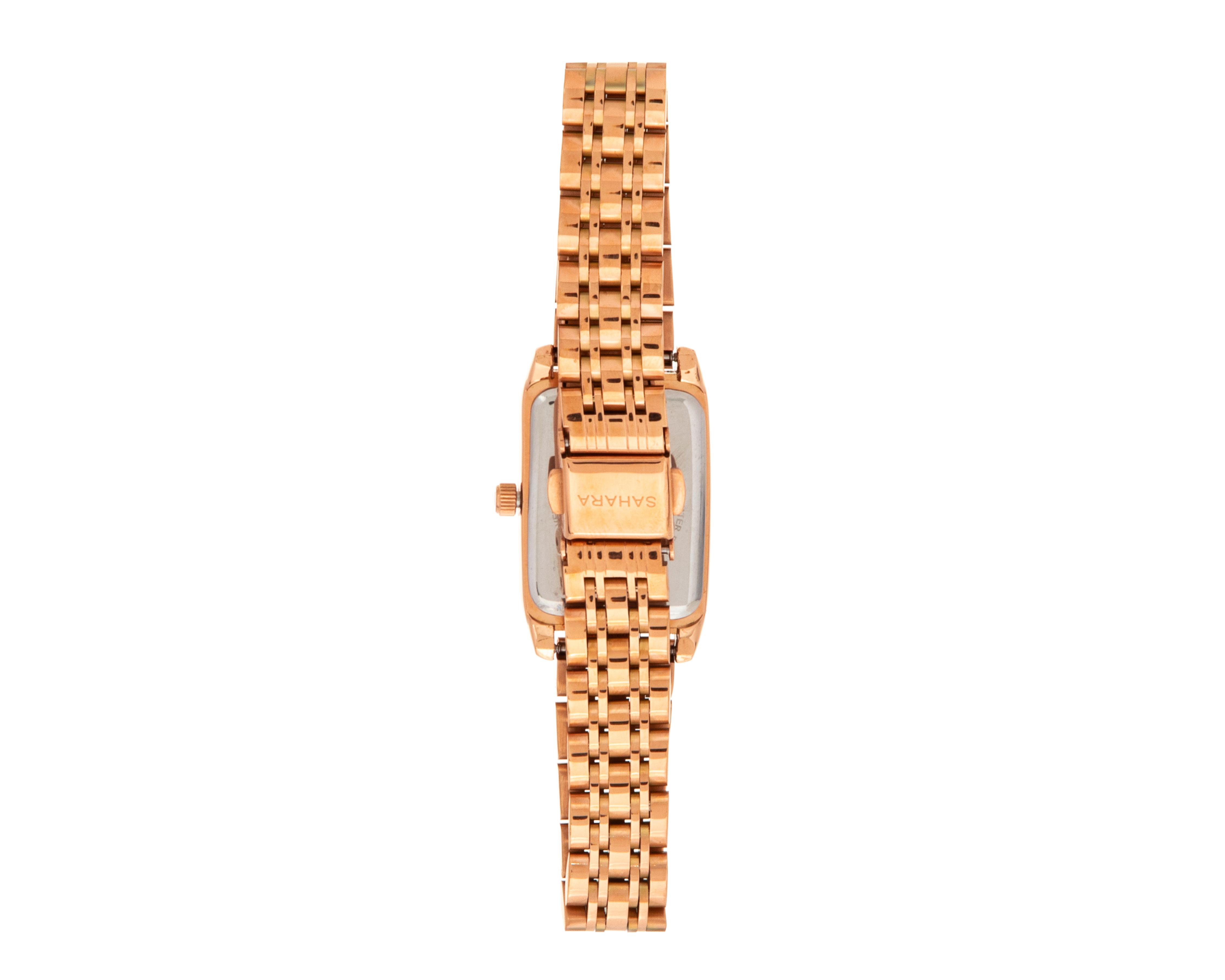 Foto 4 pulgar | Reloj para Mujer Sahara SHR-D-WG04-24 Dorado