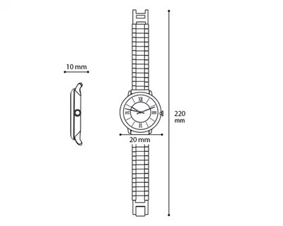 Foto 6 | Reloj para Mujer Refill Lila RFL-D-100-24